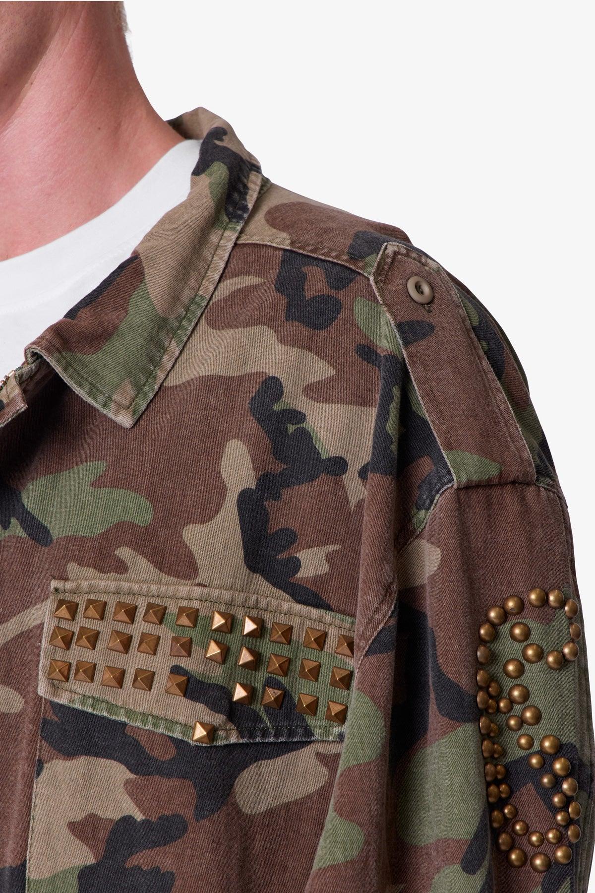 Studded Camo Jacket - Camo Product Image