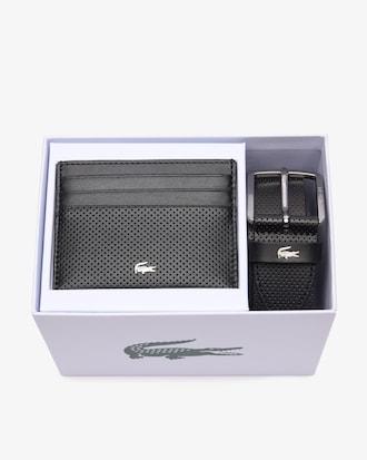 Leather Belt/Card Holder Gift Set Product Image