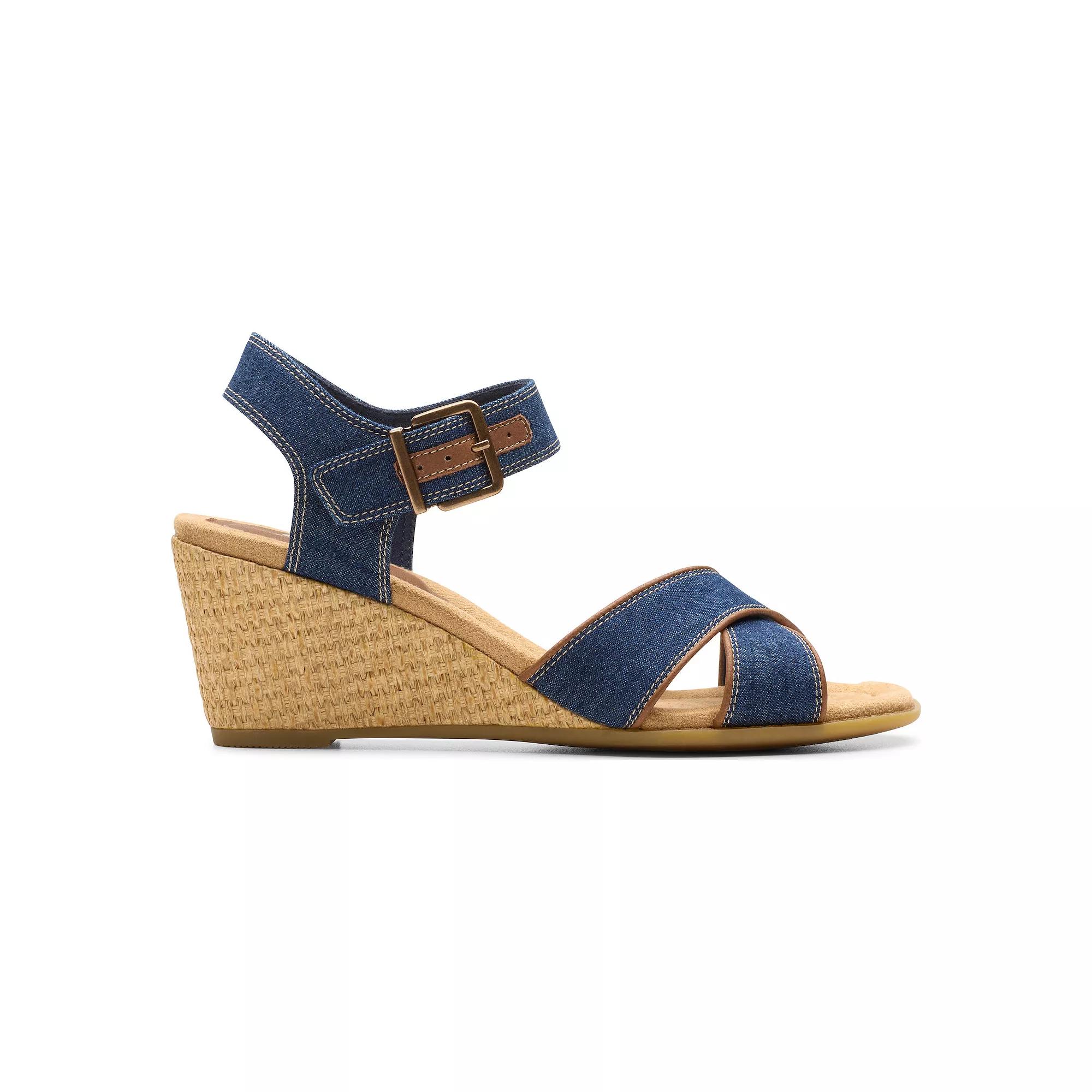 Clarks® Women's Emmalae Iris Wedge Sandals,  Product Image