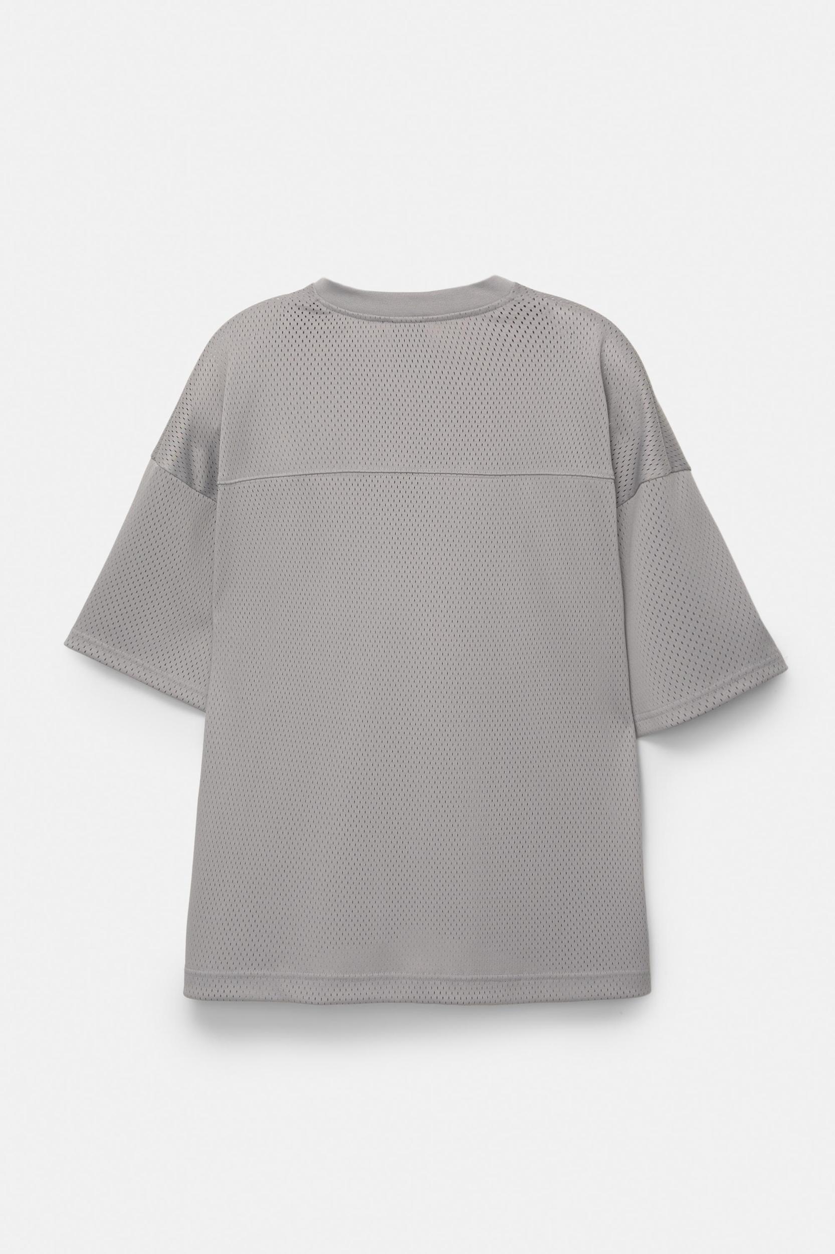STWD mesh fabric T-shirt Product Image