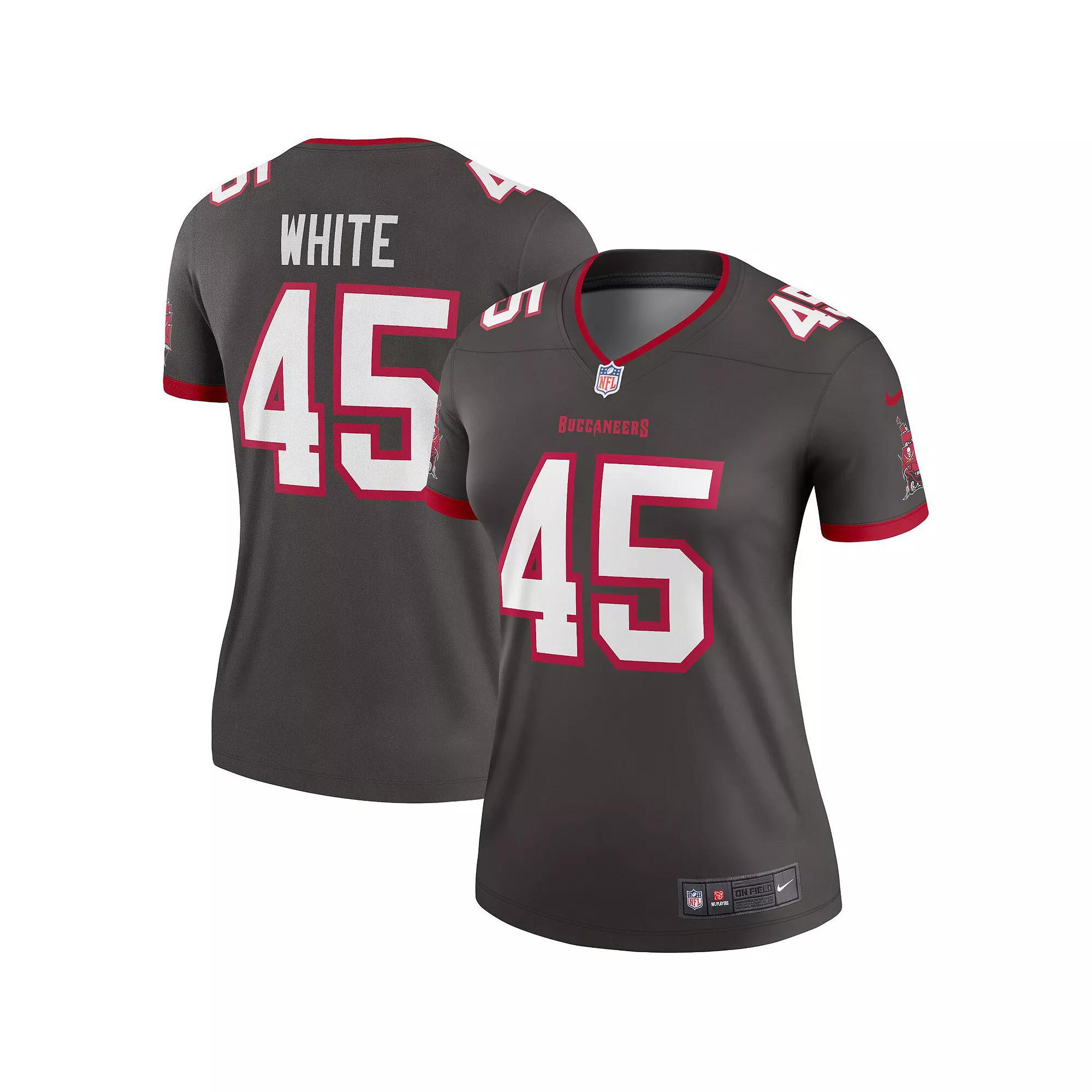 Women's Nike Devin White Pewter Tampa Bay Buccaneers Alternate Legend Jersey, Size: Large, Charco Product Image
