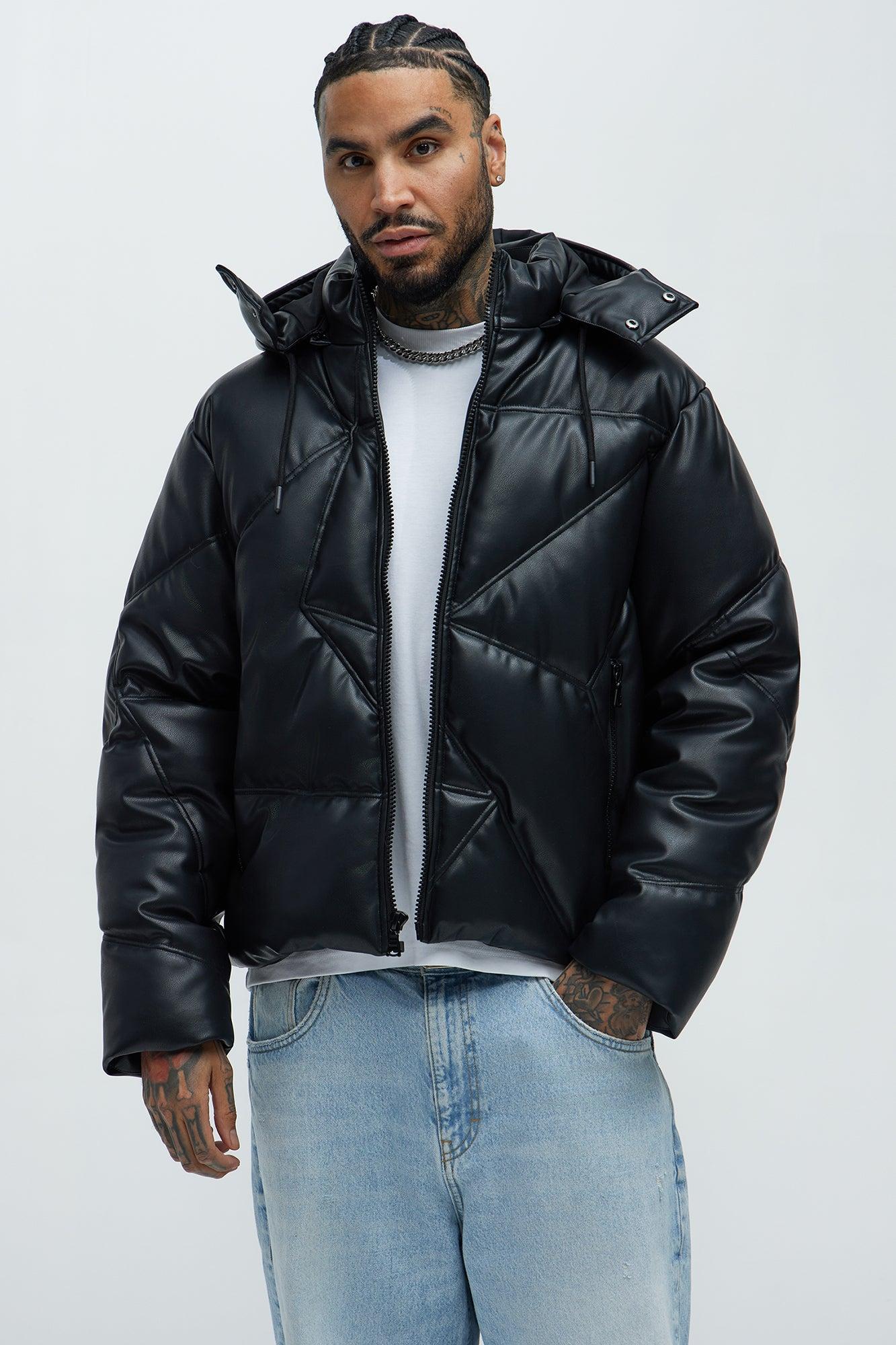 Looking For Me Padded Hood Puffer - Black Product Image
