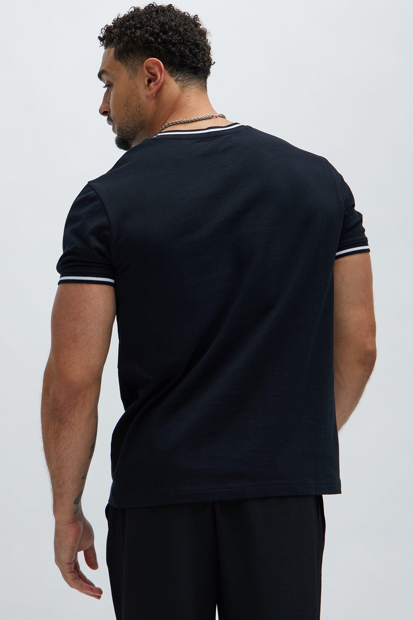 Jaxon Short Sleeve Tee - Black Product Image
