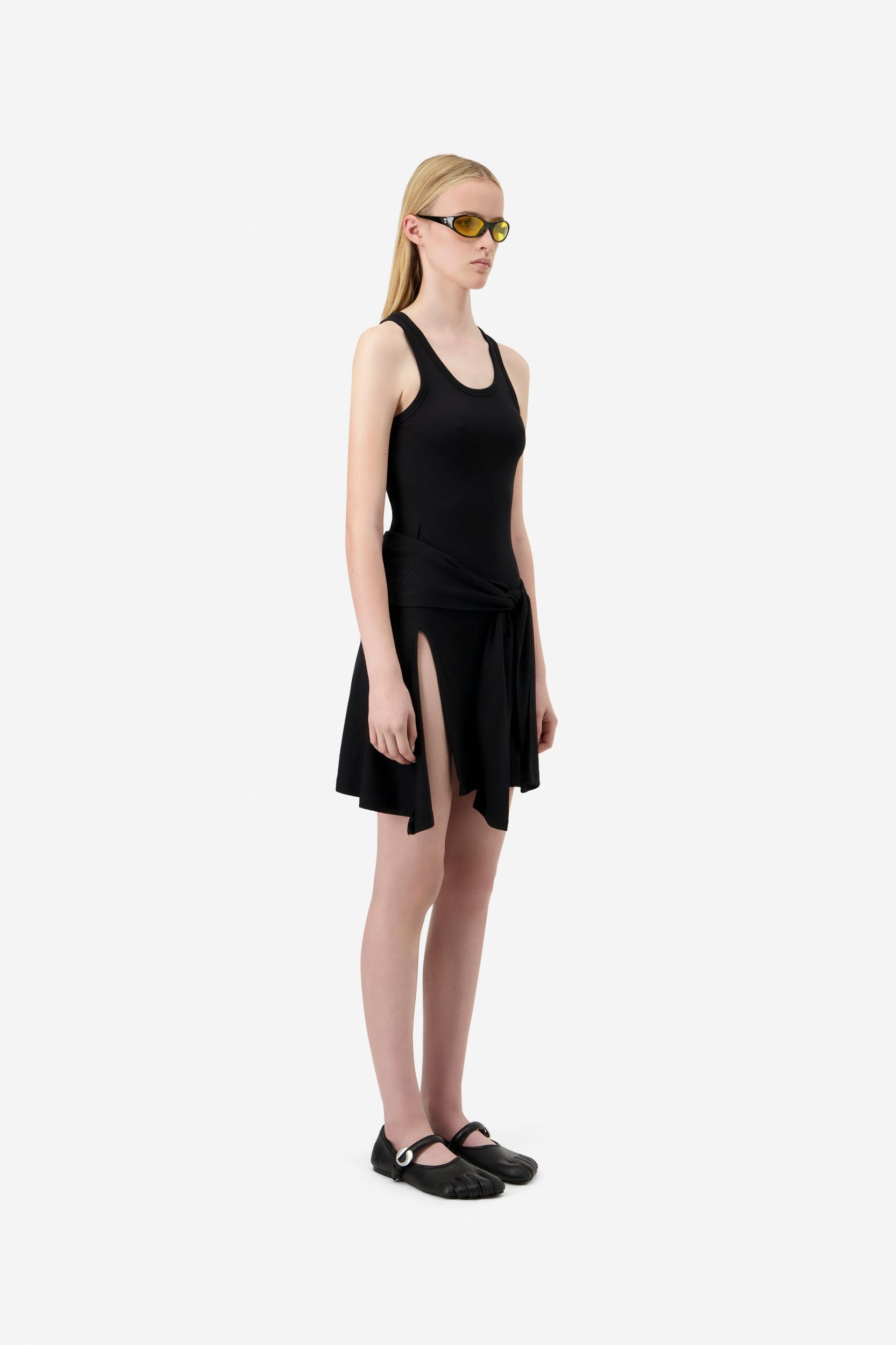 Knotted Jersey Dress Product Image