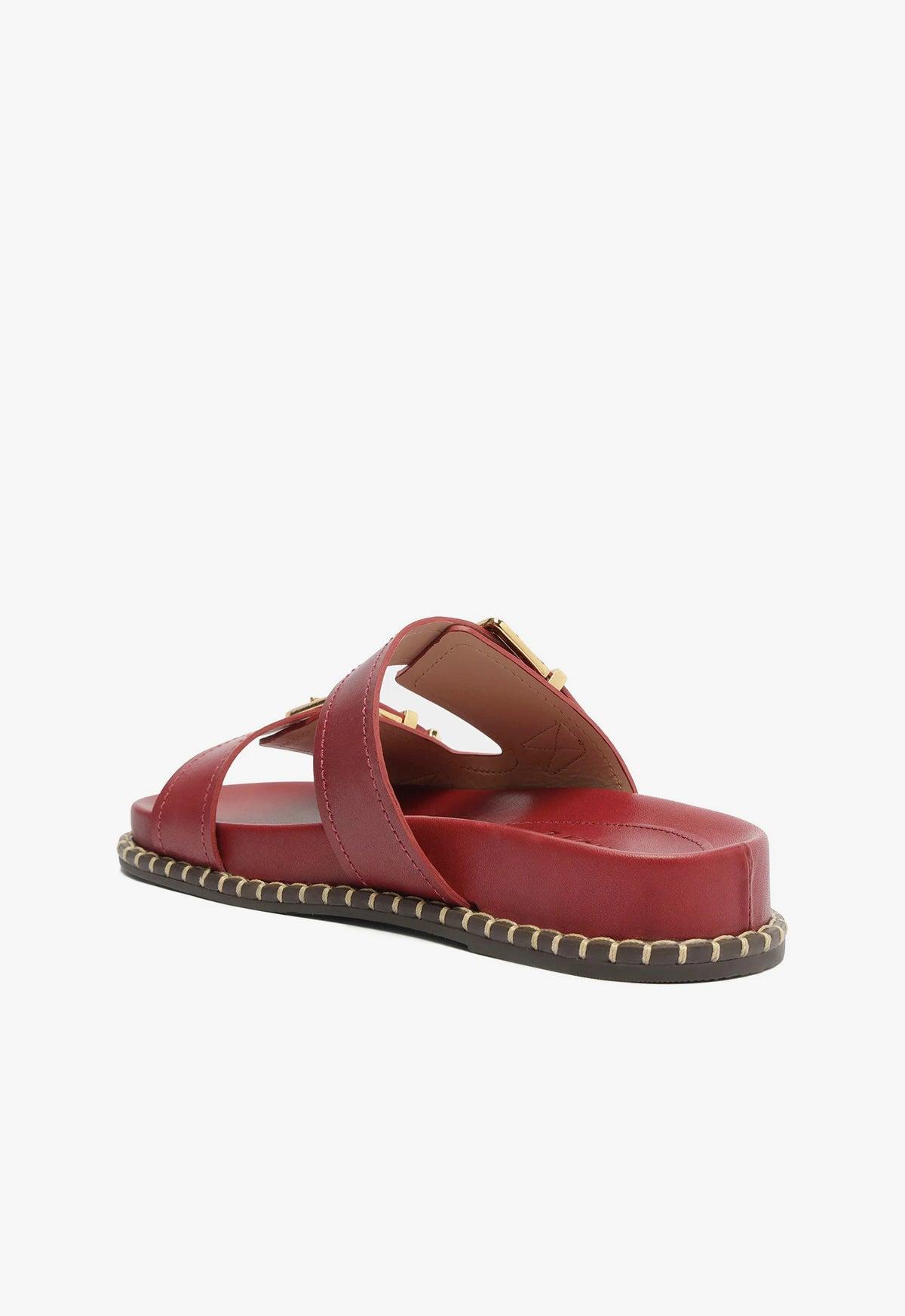 Naomi Sporty Leather Sandal Female Product Image