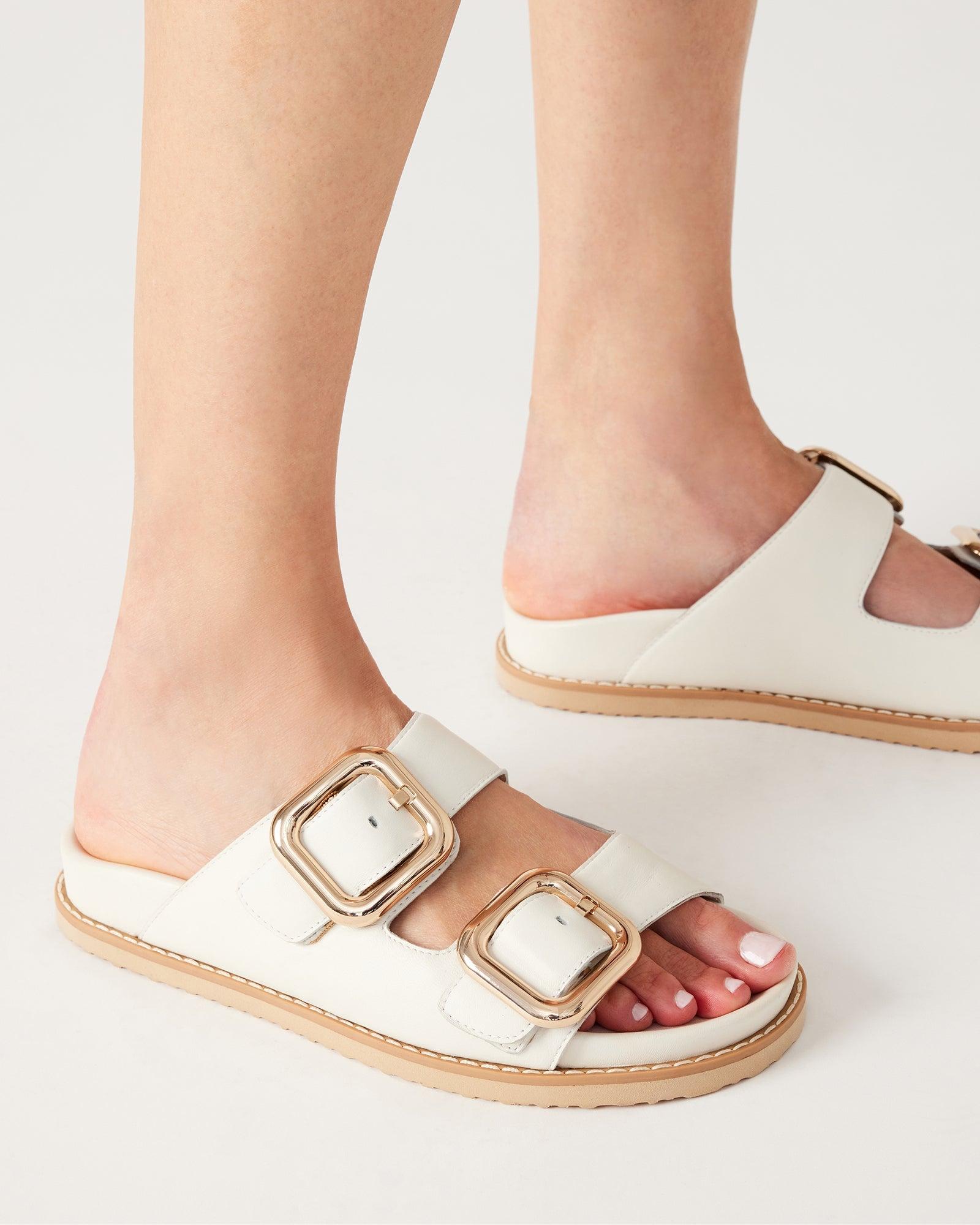 CAPE WHITE LEATHER - SM REBOOTED Female Product Image