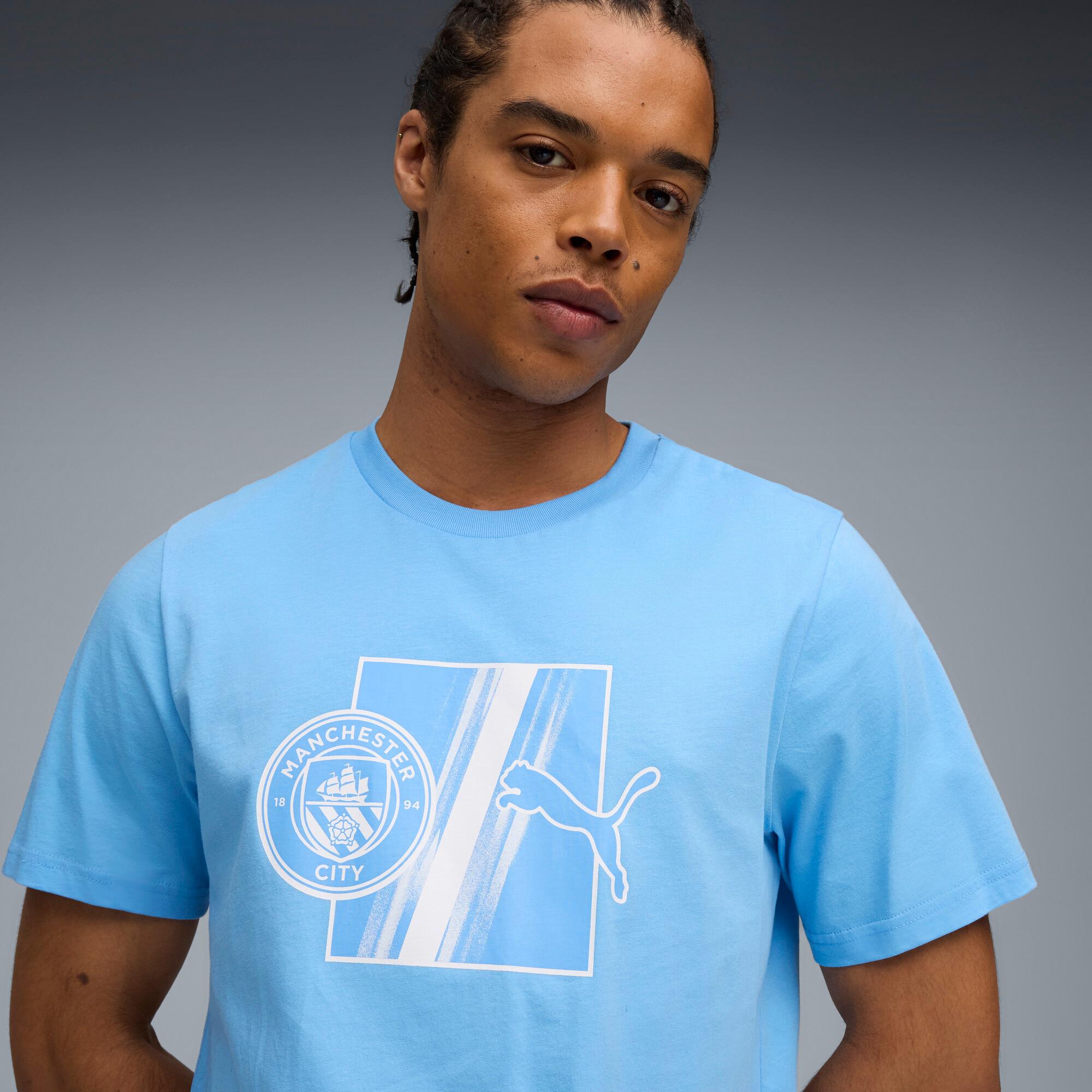 PUMA Manchester City Men's Soccer T-Shirt Product Image