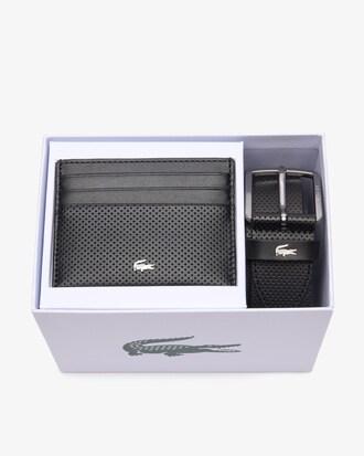 Leather Belt/Card Holder Gift Set Product Image