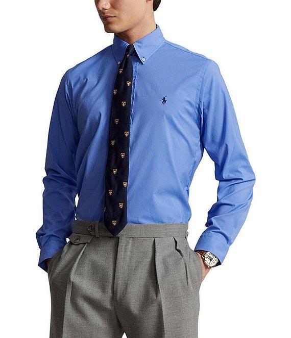 Polo Ralph Lauren Classic-Fit Performance Stretch Twill Long-Sleeve Woven Shirt Product Image