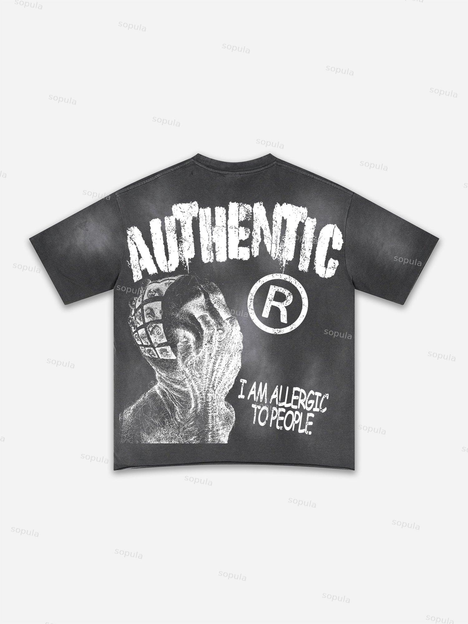 Fly By Choice Graphic Washed T-shirt Product Image