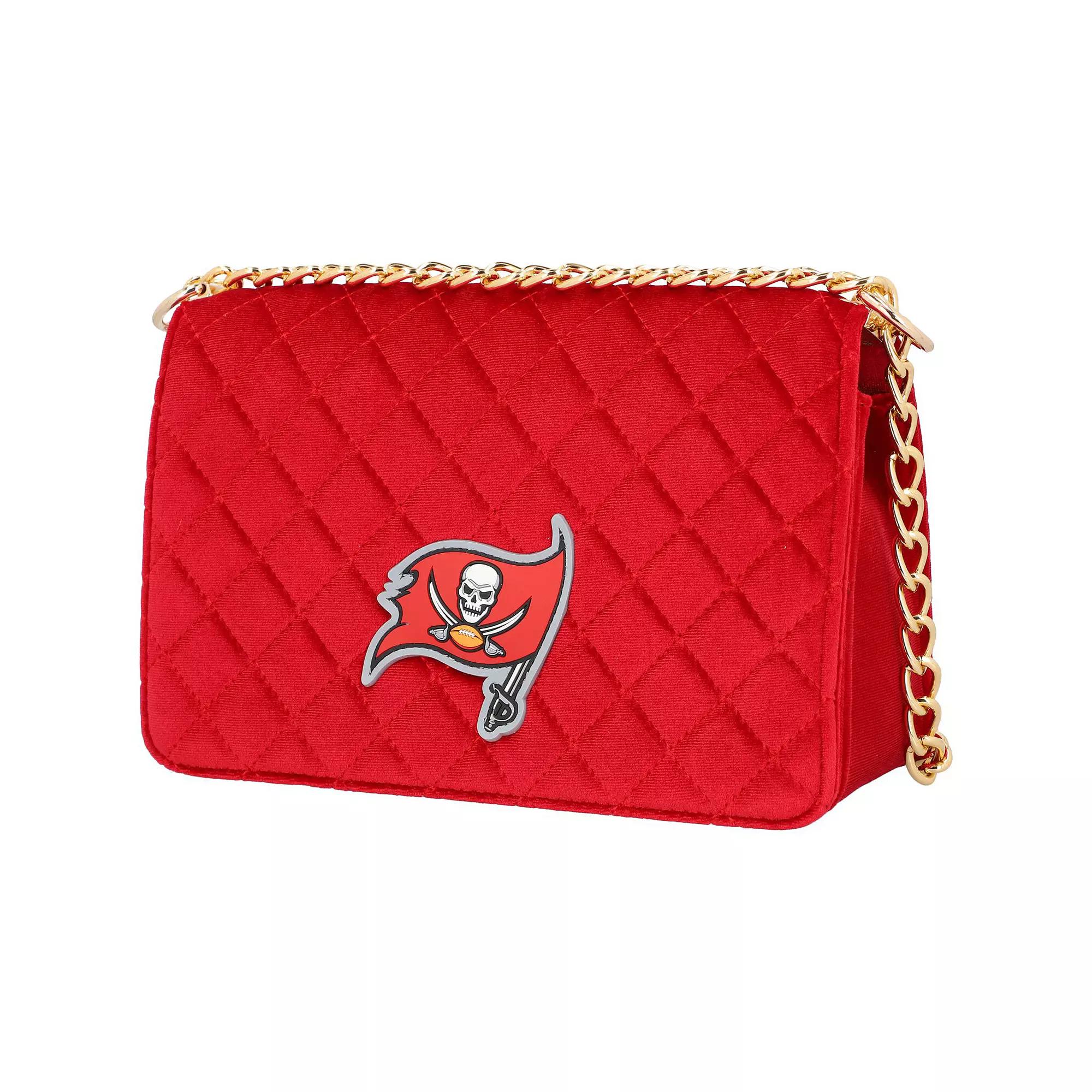 Women's Cuce Tampa Bay Buccaneers Velvet Team Color Bag Product Image
