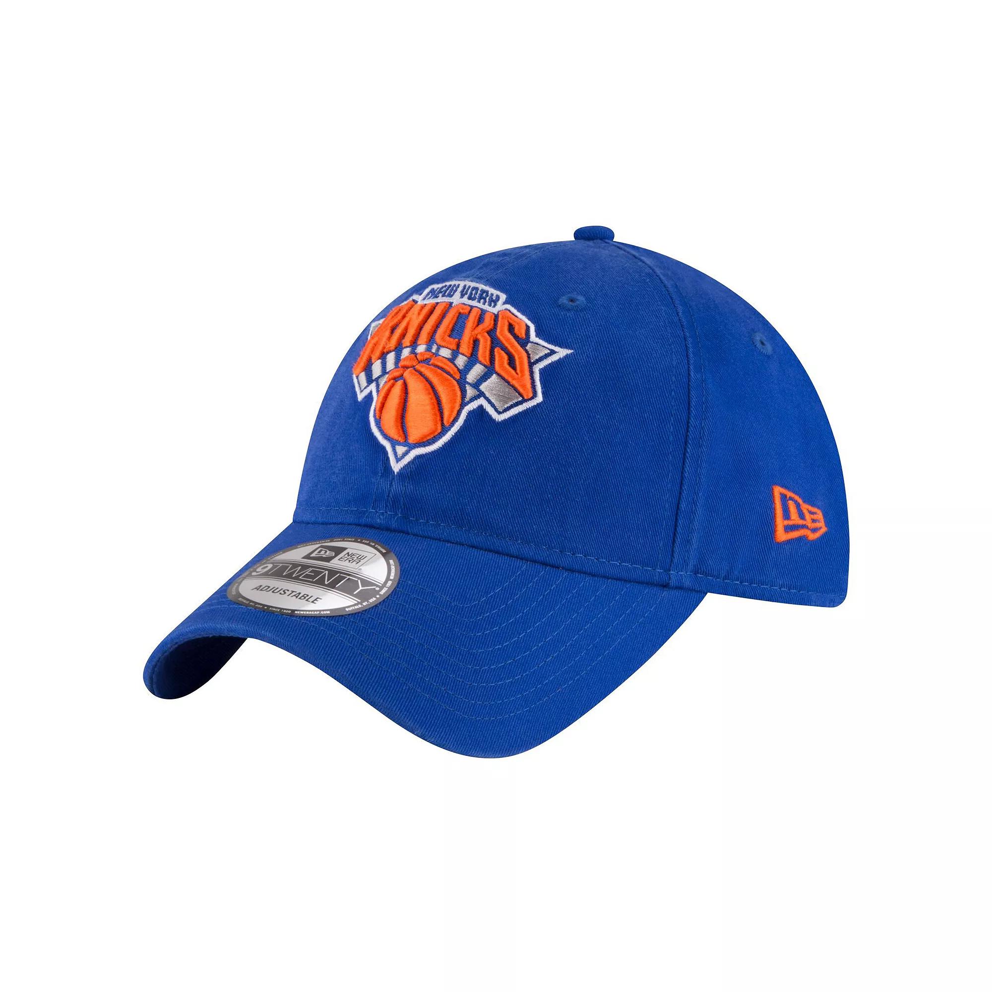 Men's New Era Royal New York Knicks Team 2.0 9TWENTY Adjustable Hat, Blue Product Image