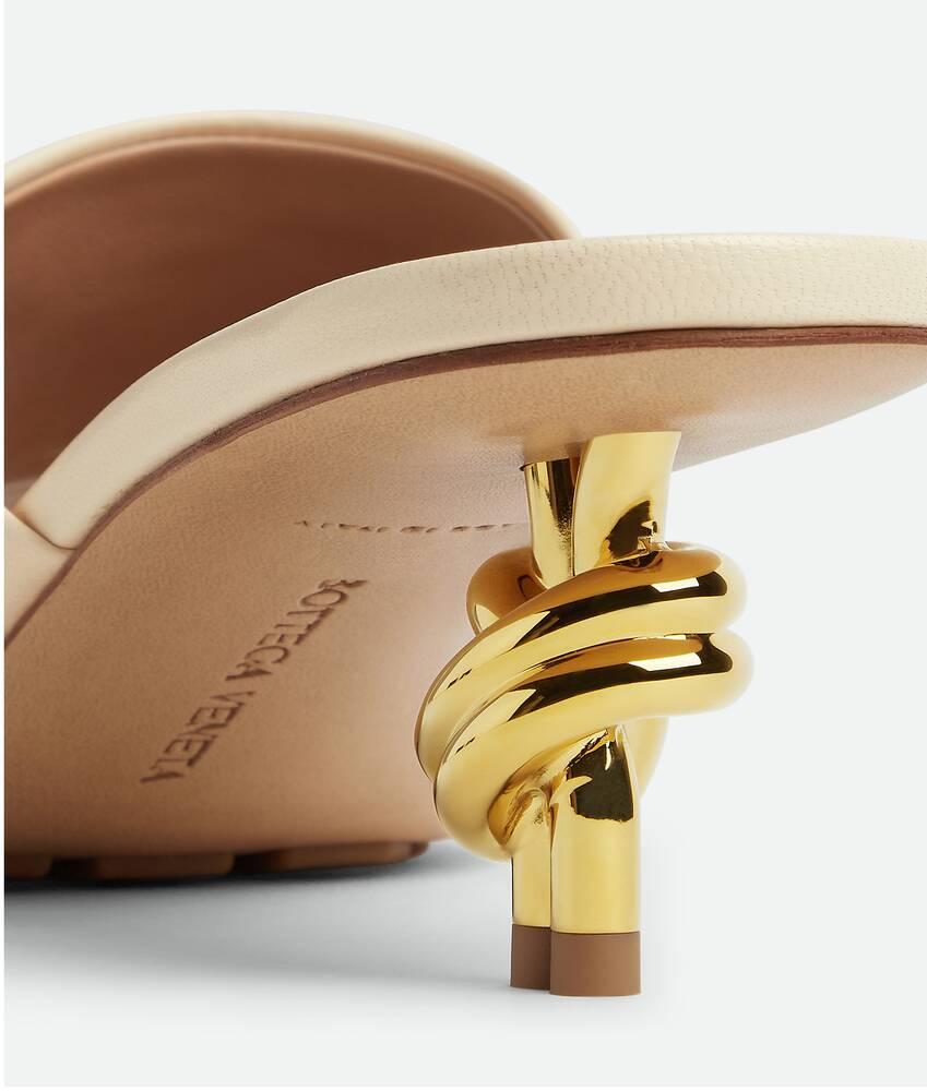 Women's Knot Mule in Sea salt Product Image