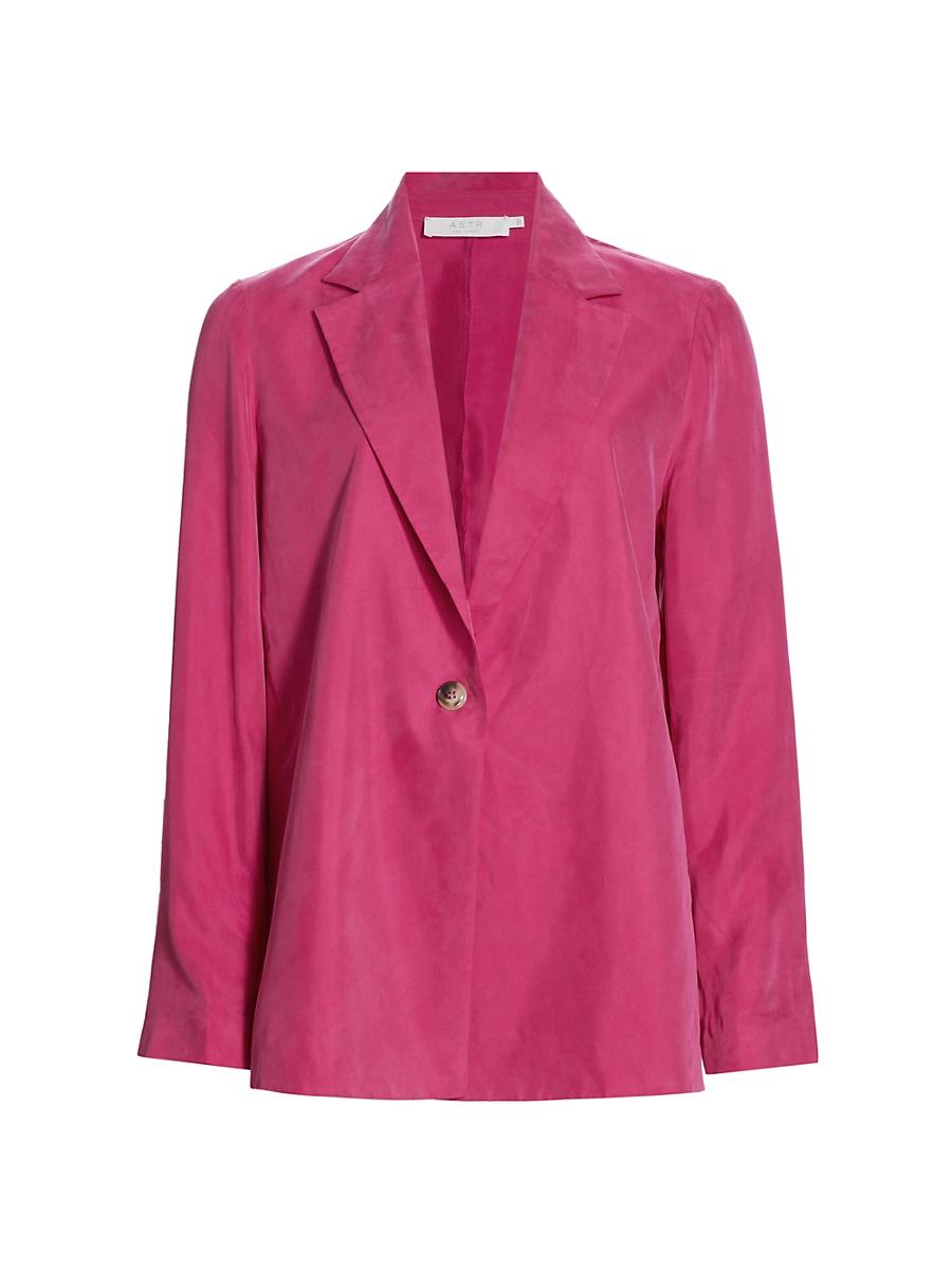 Womens Hallie Single-Button Blazer Product Image