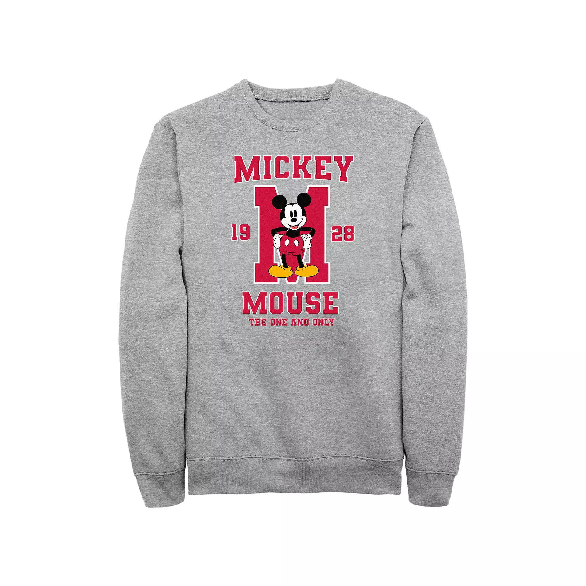 Disney's Mickey Mouse The One And Only 1928 Big & Tall Fleece Sweatshirt, Men's,  Product Image