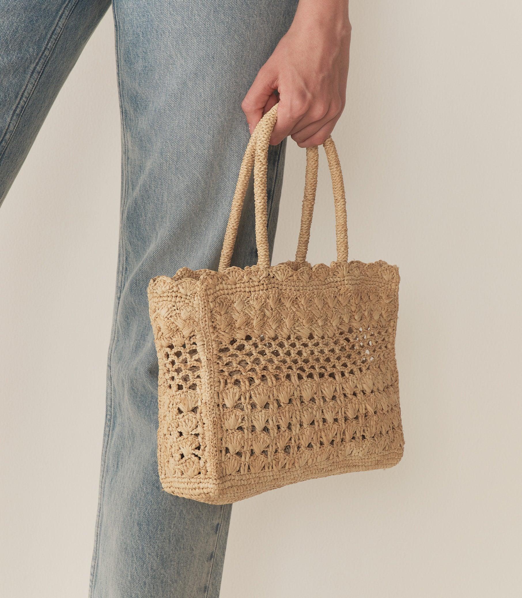 ORLA BAG -- NATURAL RAFFIA Product Image