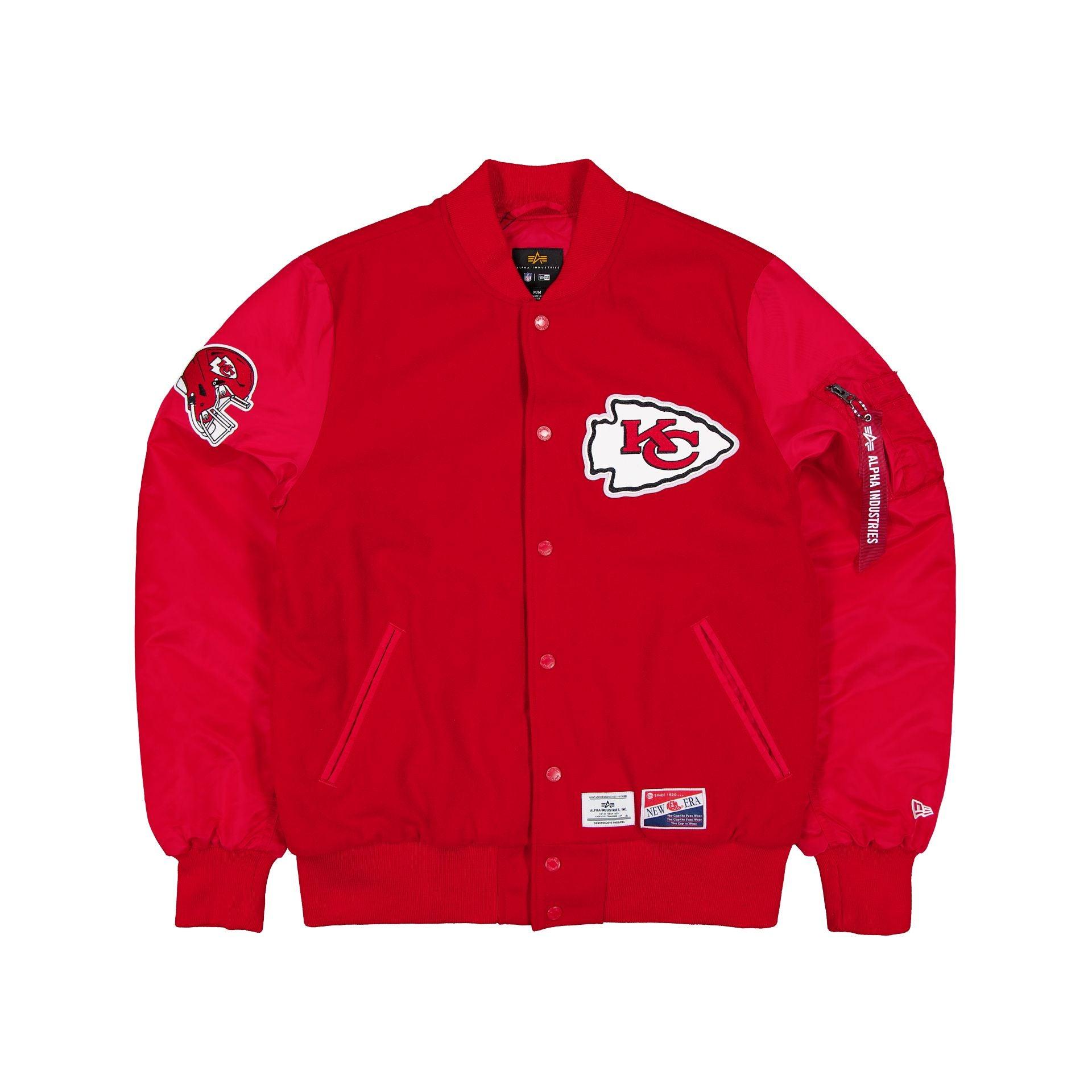 Alpha Industries x Buffalo Bills Historic MA-1 Wool Varsity Jacket Male Product Image