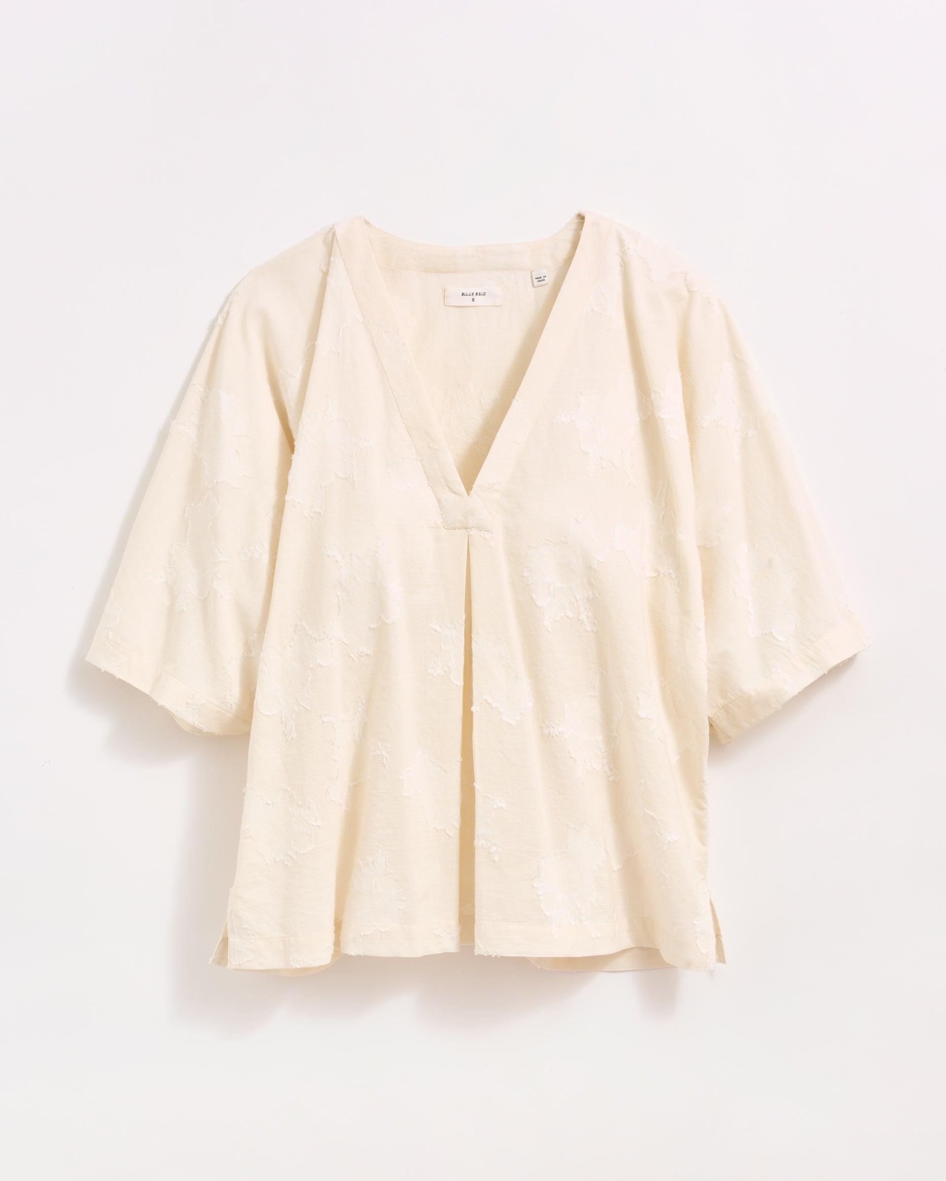 V-Pleat Blouse -  Product Image