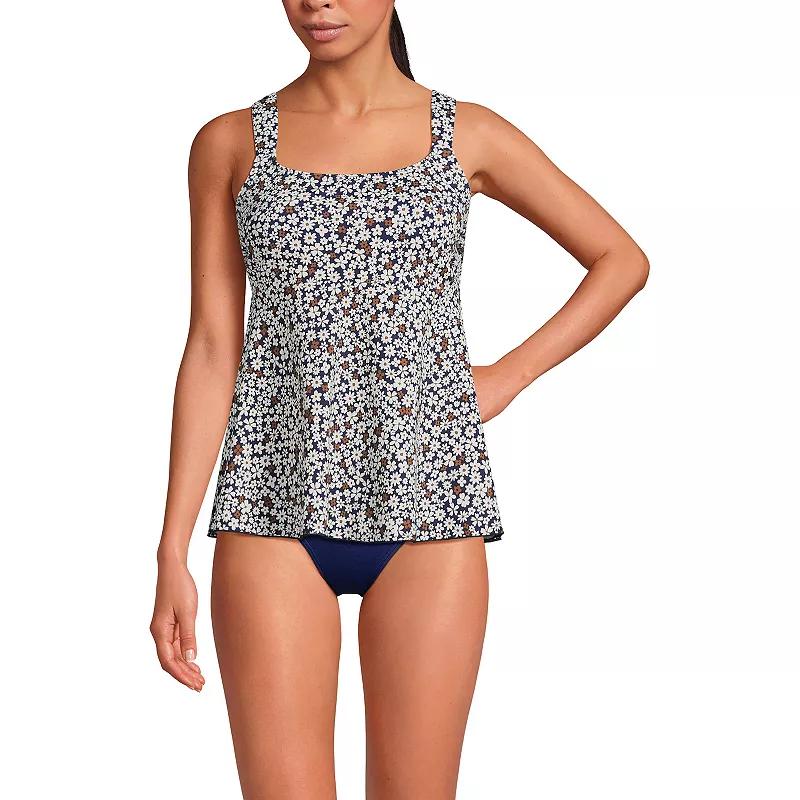Women's Lands' End Flutter Empire UPF 50 Tankini Swimsuit Top,  Product Image