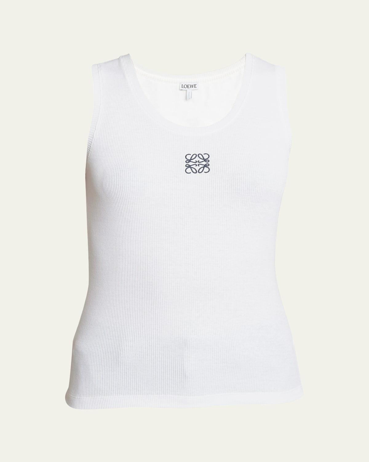 Anagram Logo Ribbed Tank Top Product Image