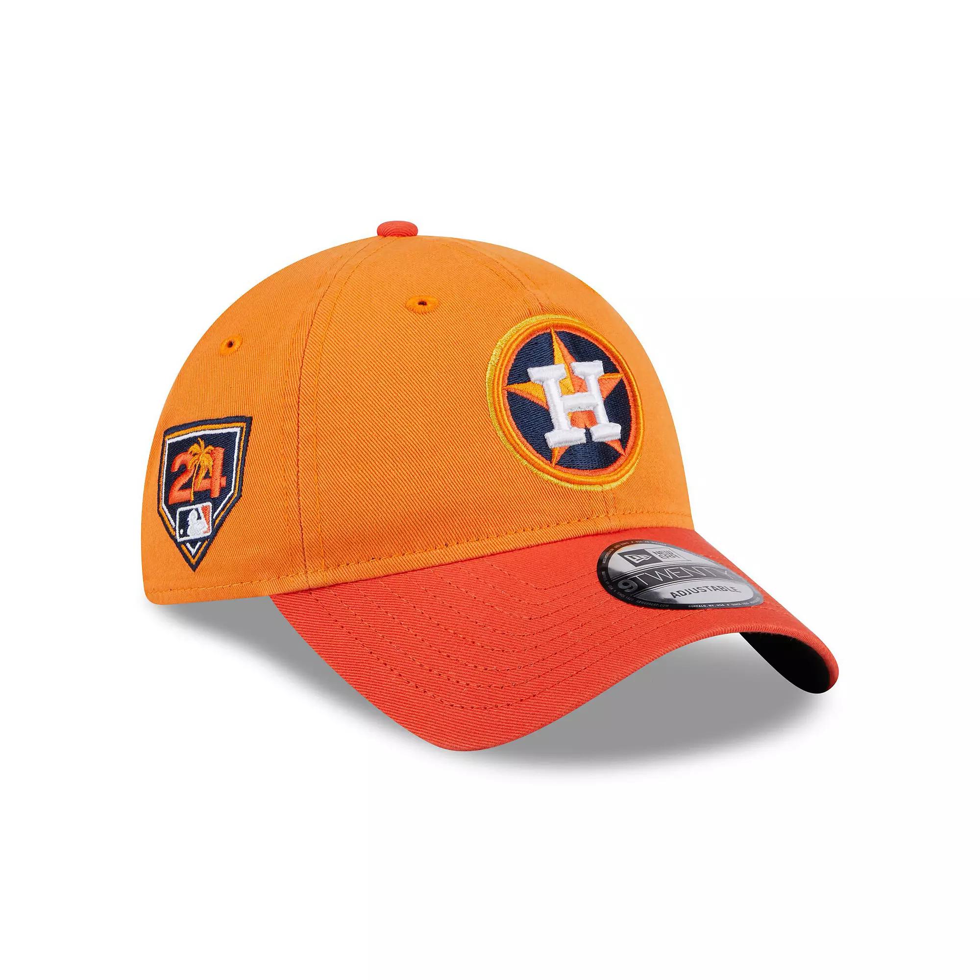 Men's New Era  Orange Houston Astros 2024 Spring Training 9TWENTY Adjustable Hat Product Image