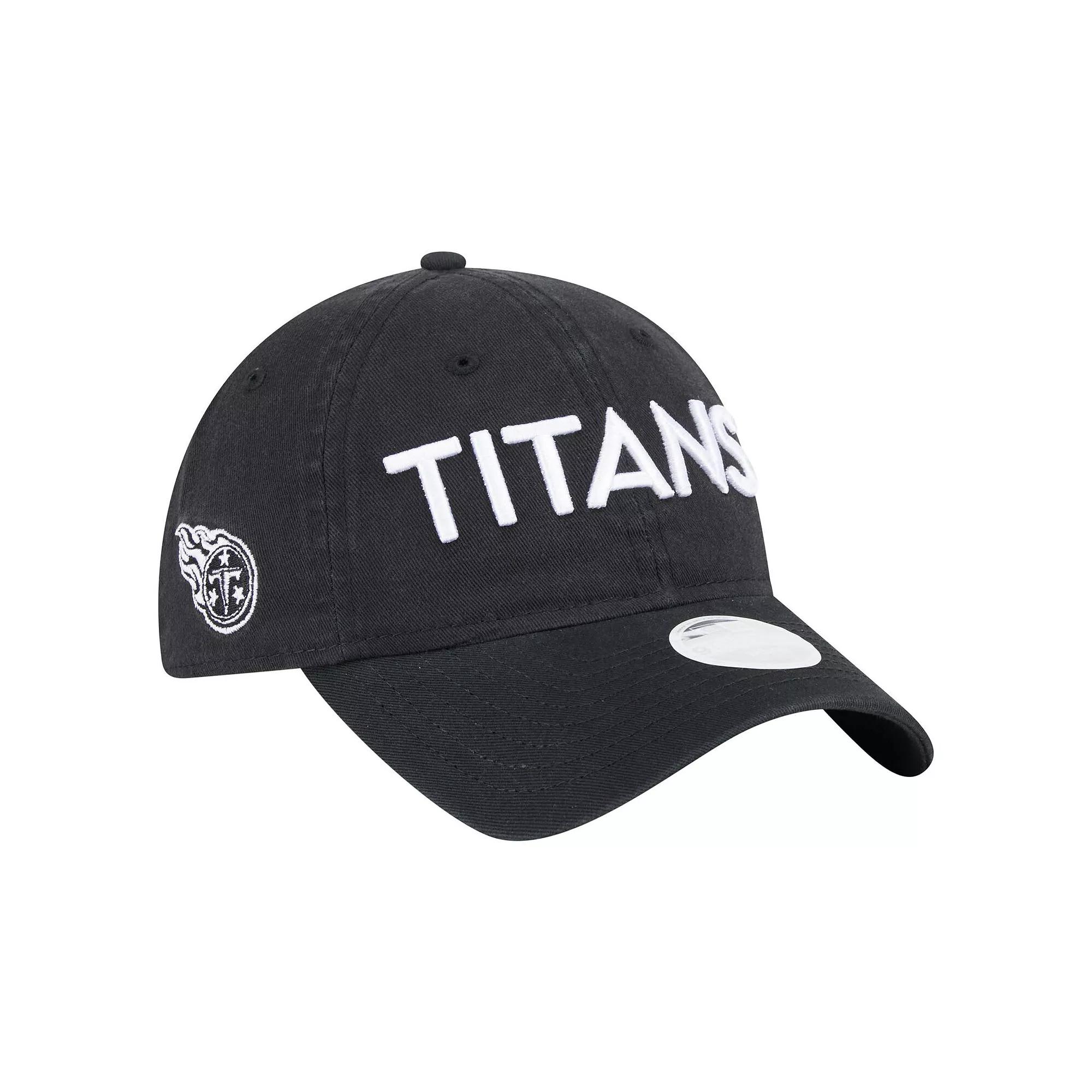 Women's New Era Black Tennessee Titans Cece 9TWENTY Adjustable Hat Product Image