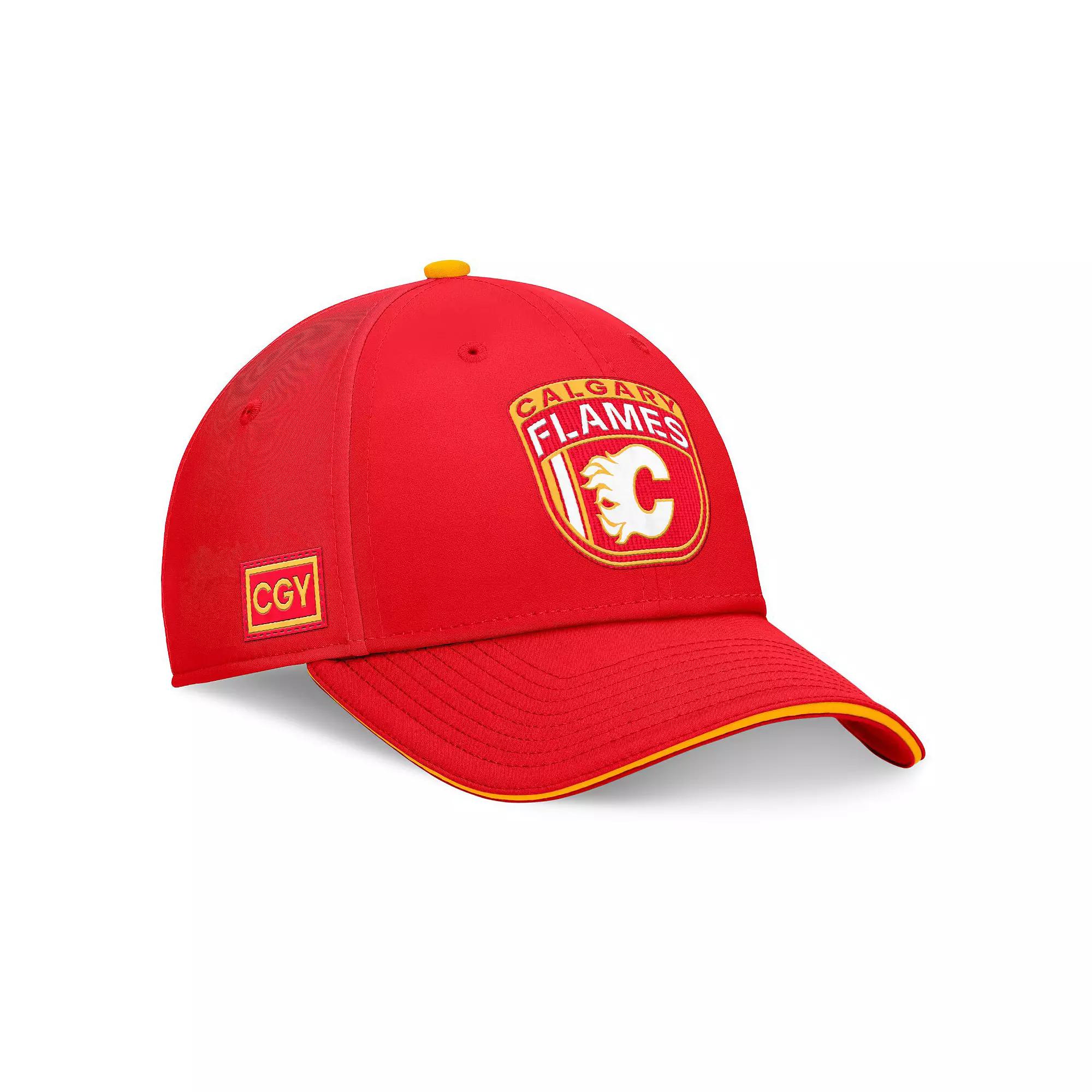 Men's Fanatics Red Calgary Flames 2024 NHL Draft Flex Hat, Size: Medium/Large, Flm Red Product Image