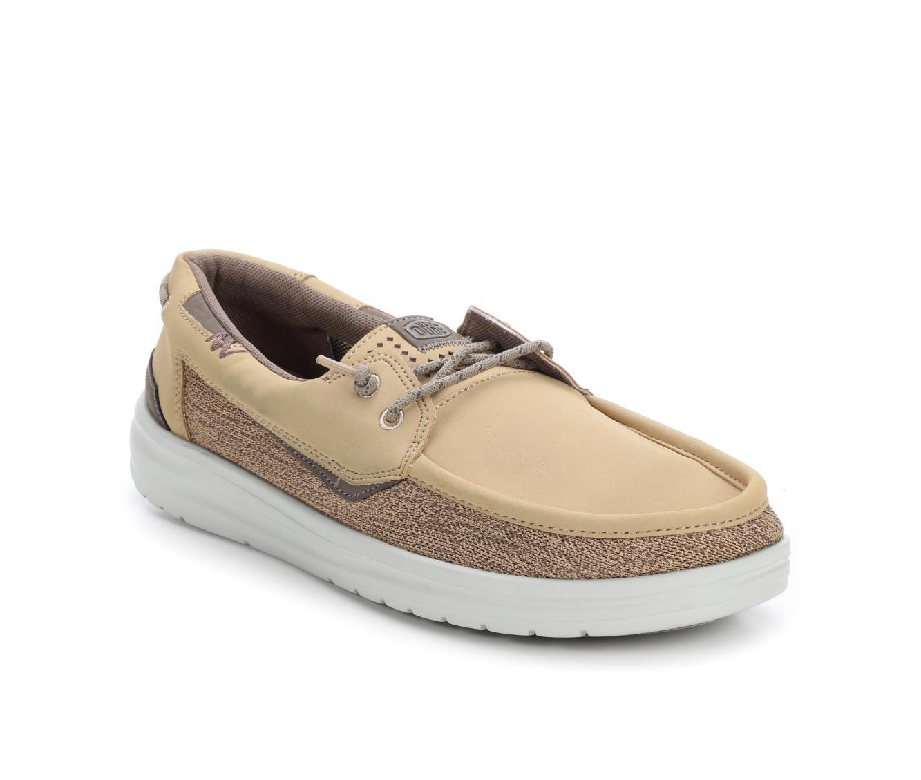 Men's HEYDUDE Welsh Grip Classic Mesh Boat Shoes Product Image
