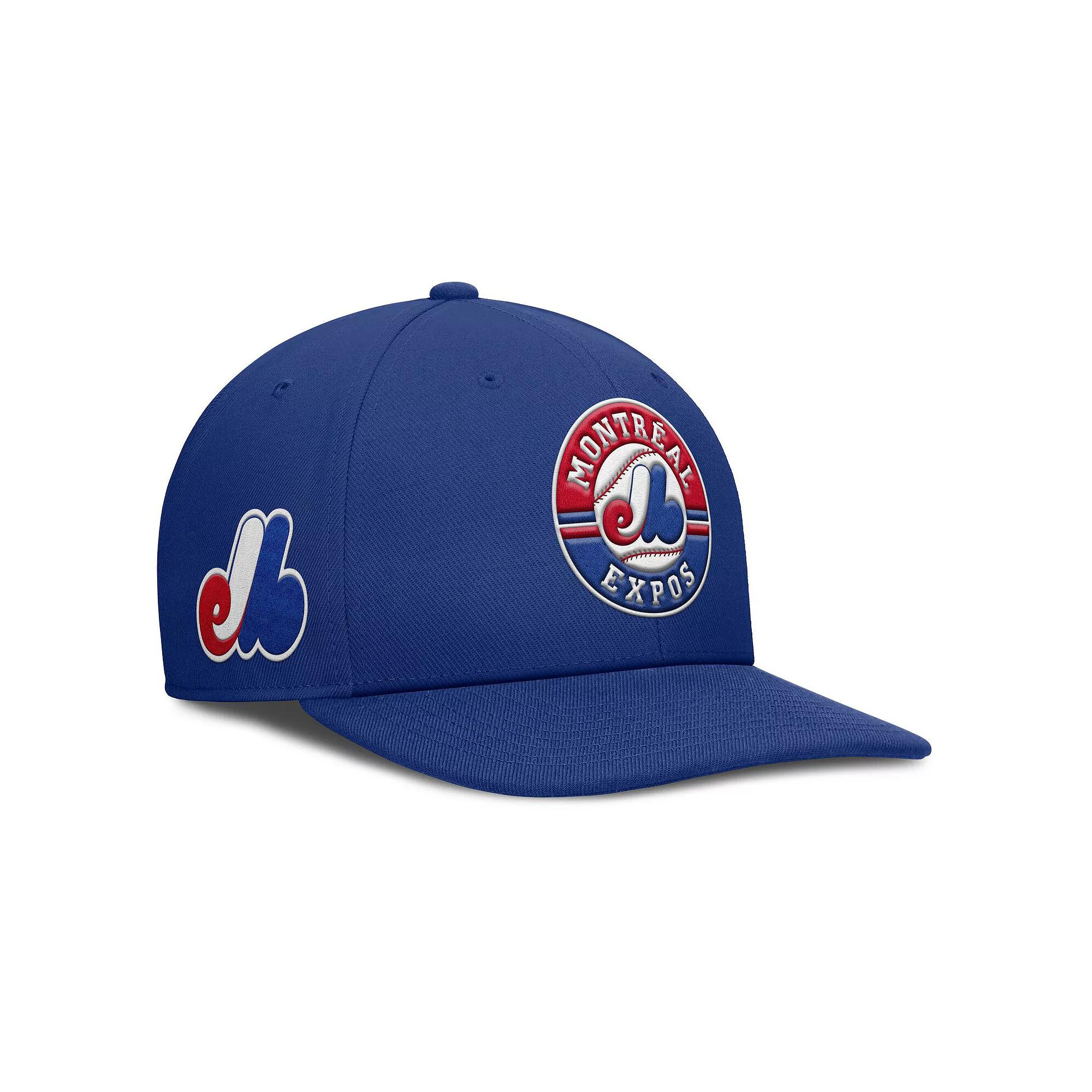 Men's Nike Blue Montreal Expos Pro Performance Snapback Hat, Size: Medium/Large, Mlb Blue Product Image