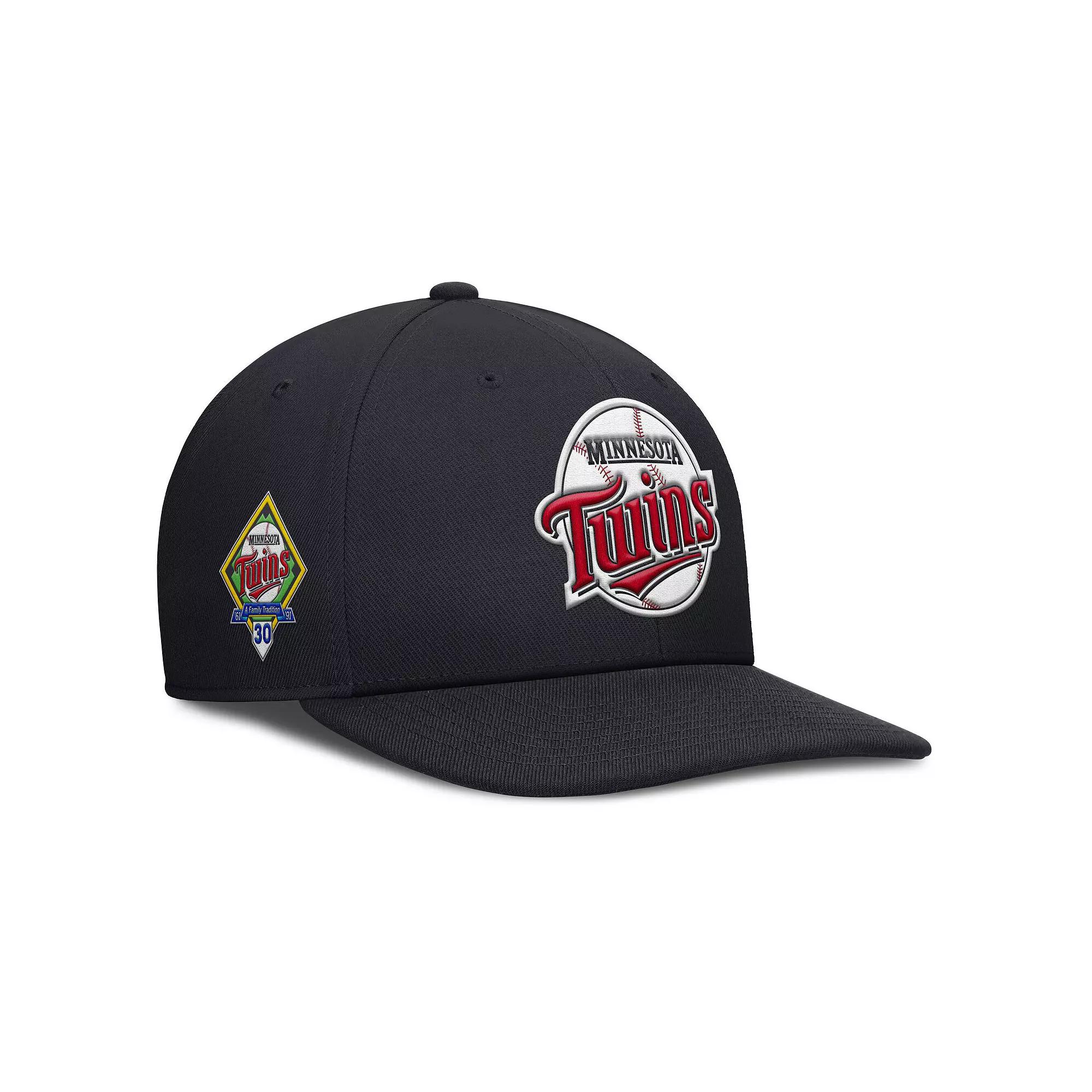 Men's Nike Navy Minnesota Twins Pro Performance Snapback Hat,  Product Image