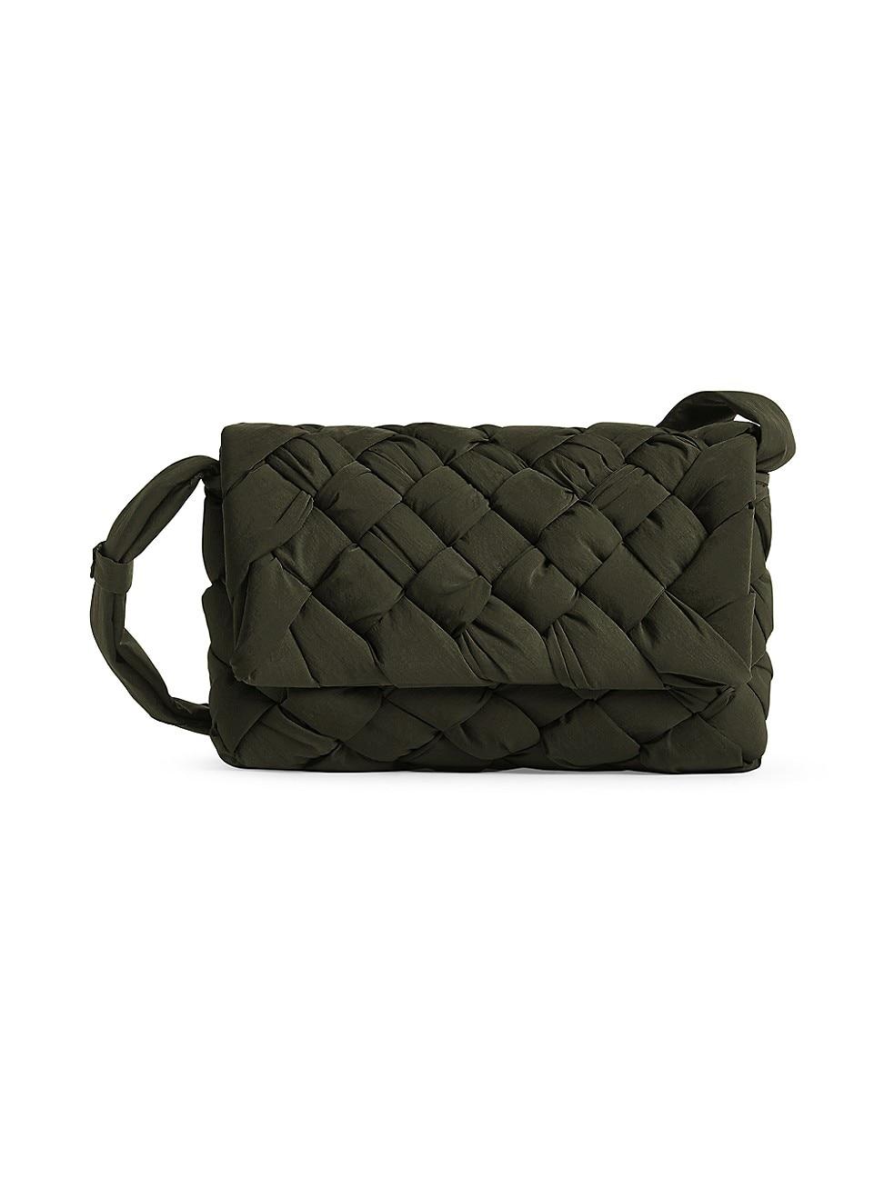Mens Mini Foulard Intreccio Nylon Crossbody Bag Product Image