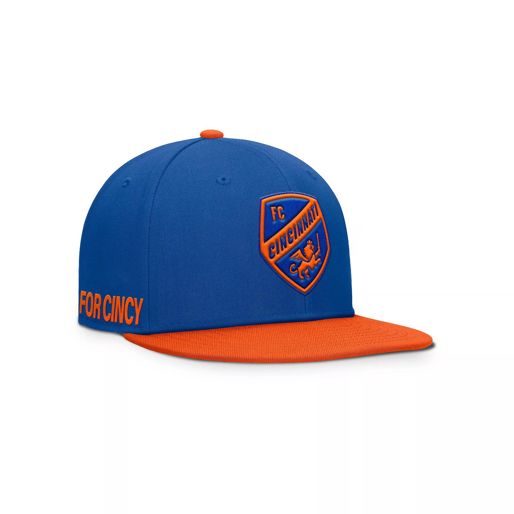Men's Fanatics Blue FC Cincinnati Sitter Snapback Hat, Fcc Blue Product Image