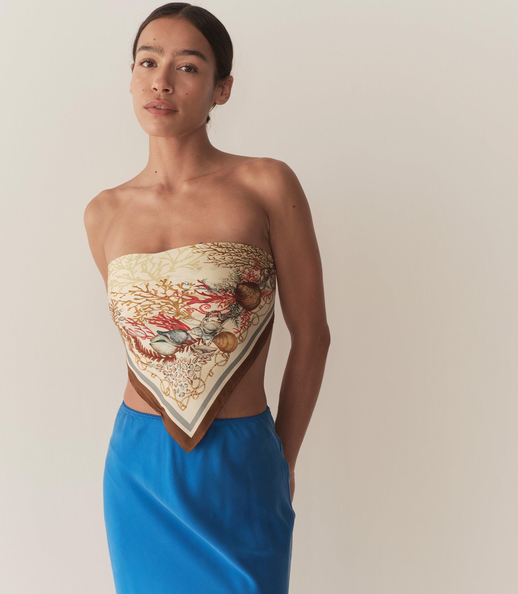 PETIT PENNY BANDANA -- COQUILLAGES DES BIARRITZ Product Image