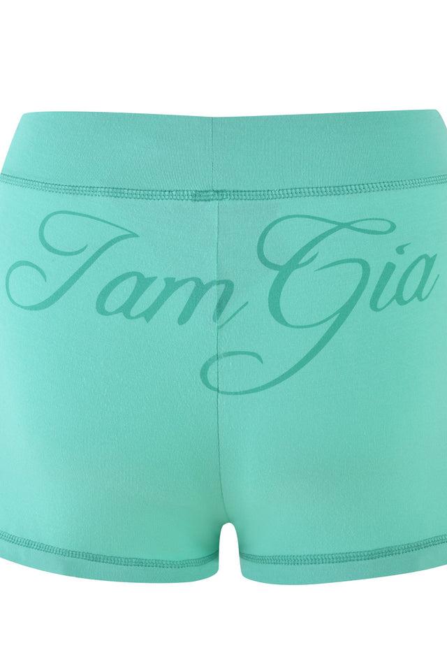 BLARE SHORT - GREEN : TURQUOISE : TEAL Product Image