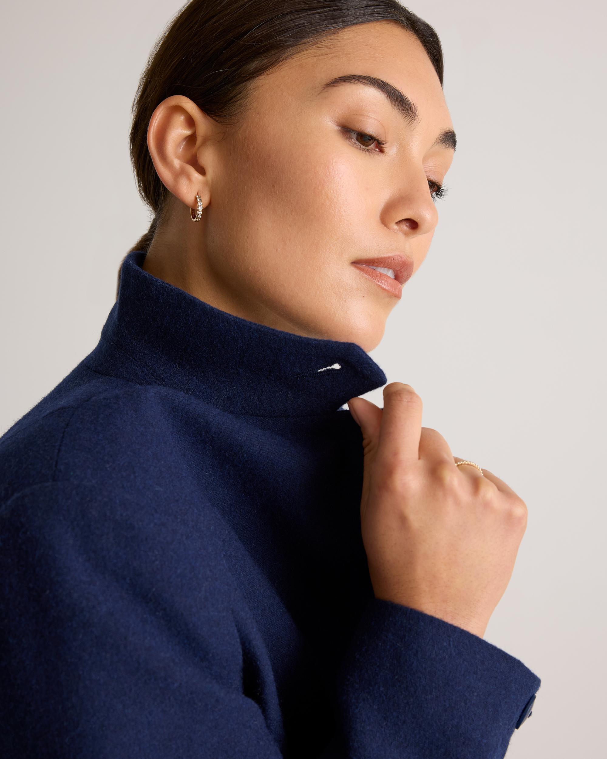 Quince | Women's Italian Wool Stand Collar Blazer Product Image