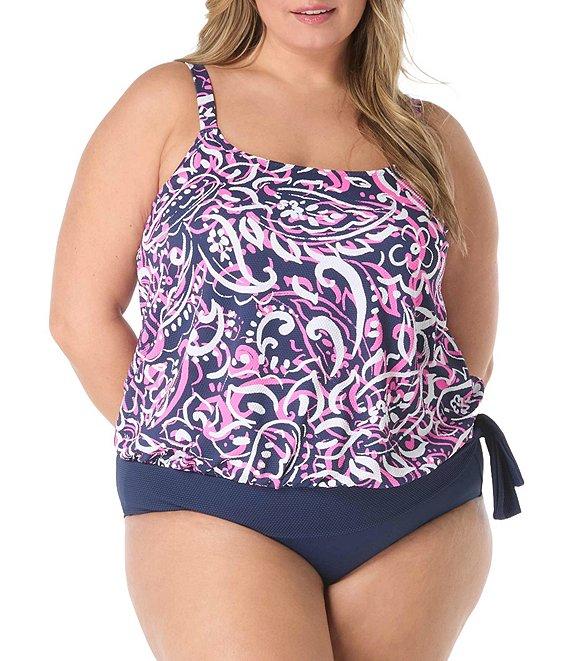 Beach House Plus Size Paloma Beach High Waisted Chloe Bikini Swim Bottom Product Image
