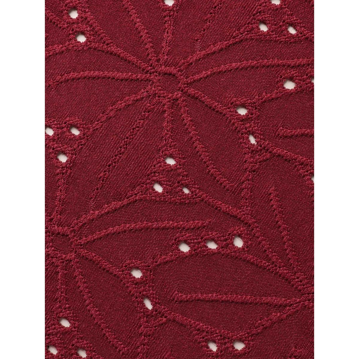 Plus Size Textured Stretchy Square Neck Pleated Vest Women Burgundy Casual Texture Square Neck Everyday Tank Tops Camis BloomChic 18-20/2X Product Image