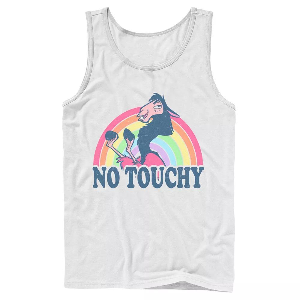Adult Disney The Emperor's New Groove Kuzco Rainbow No Touchy Tank Top, Men's,  Product Image