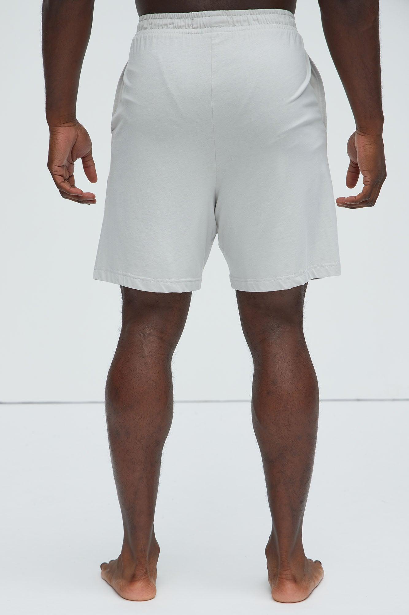 Essential Modal Lounge Shorts - Grey Product Image