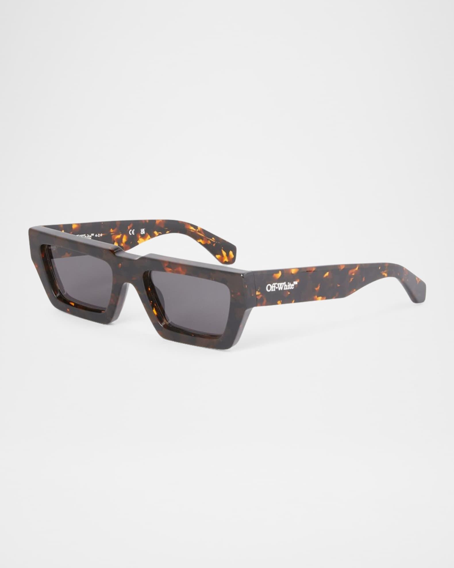 Mens Manchester Acetate Rectangle Sunglasses Product Image