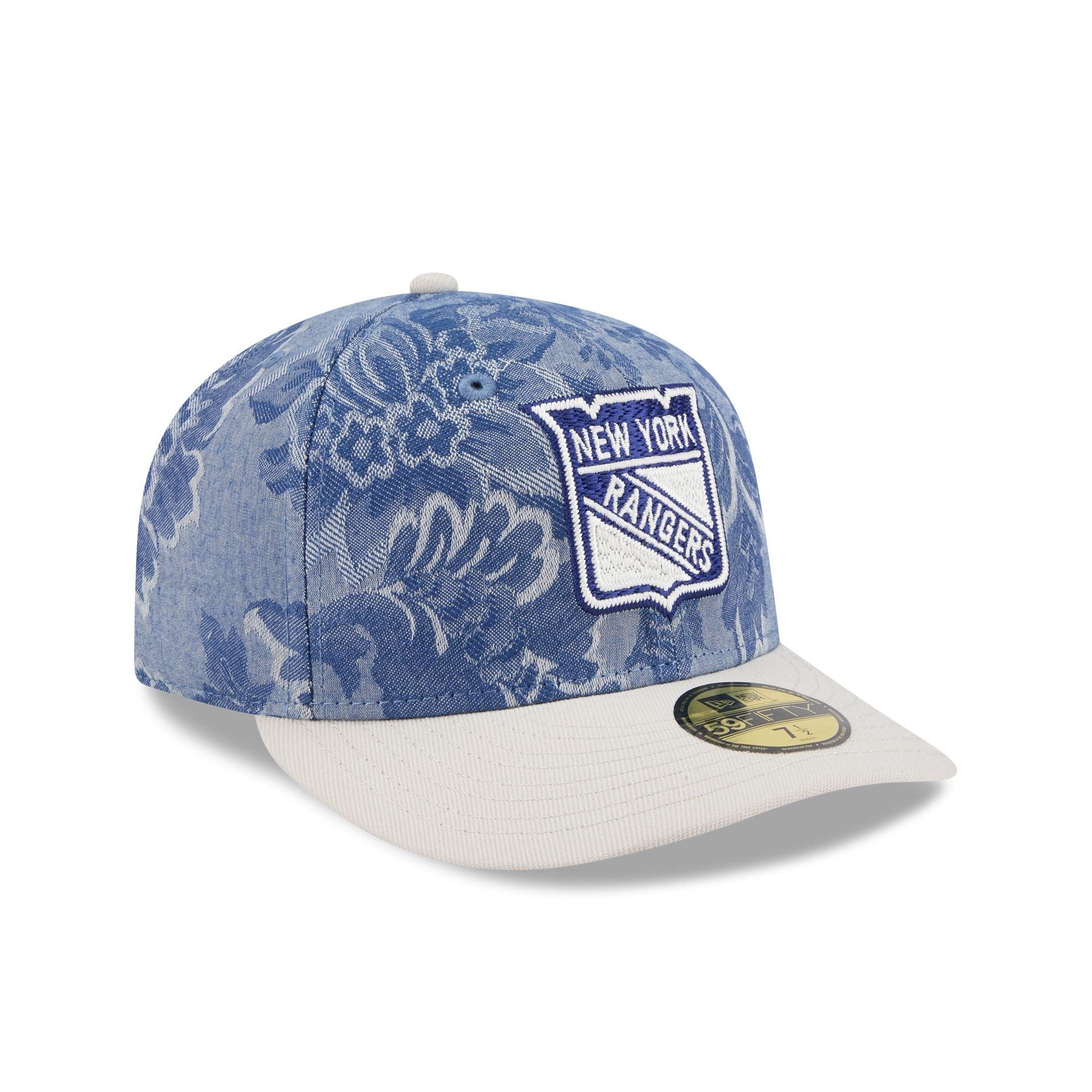 New York Rangers Two-Tone Denim 59FIFTY Fitted Hat Male Product Image