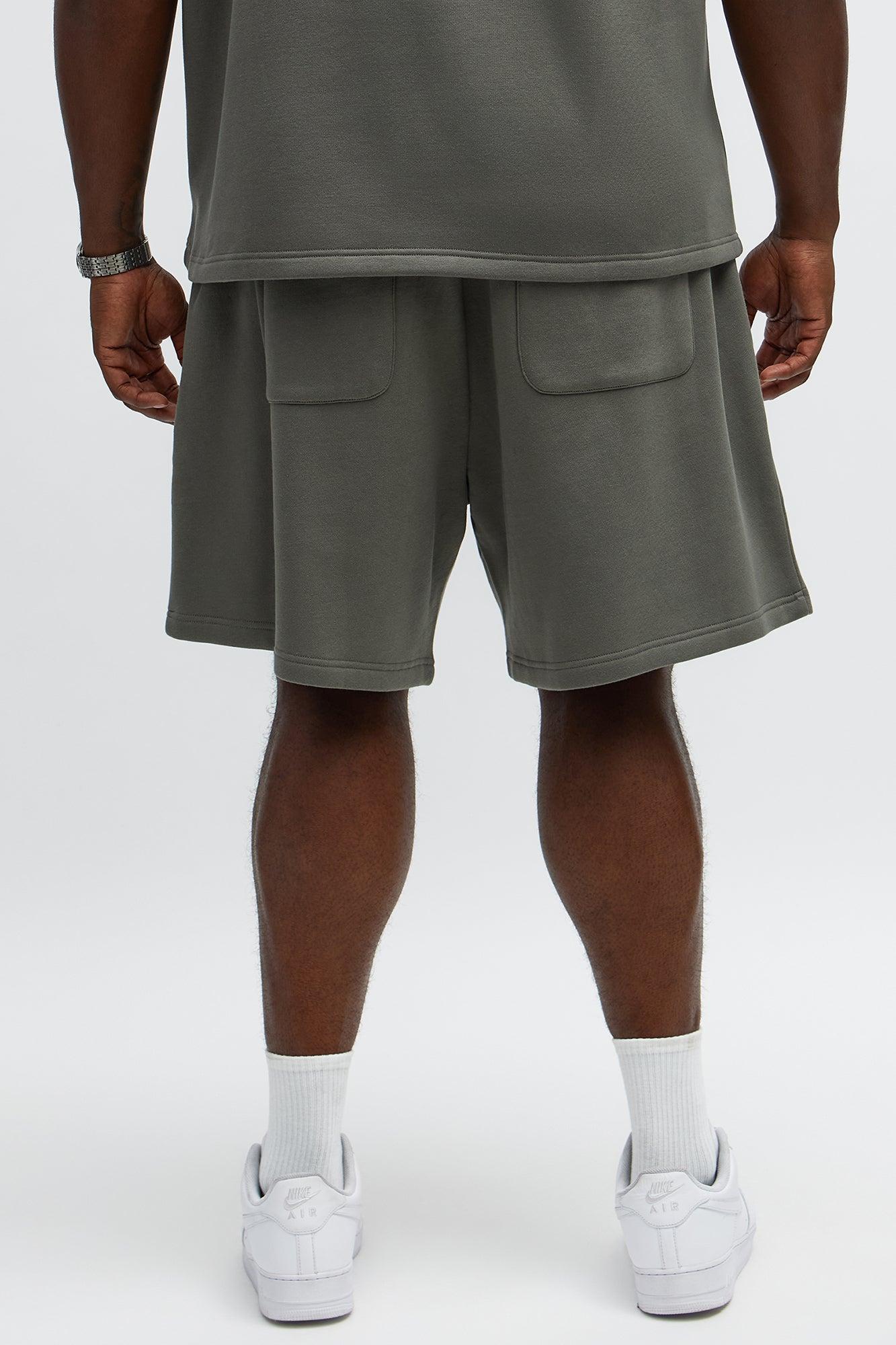 Tyson Relaxed Trust Issues Shorts - Dark Grey Male Product Image