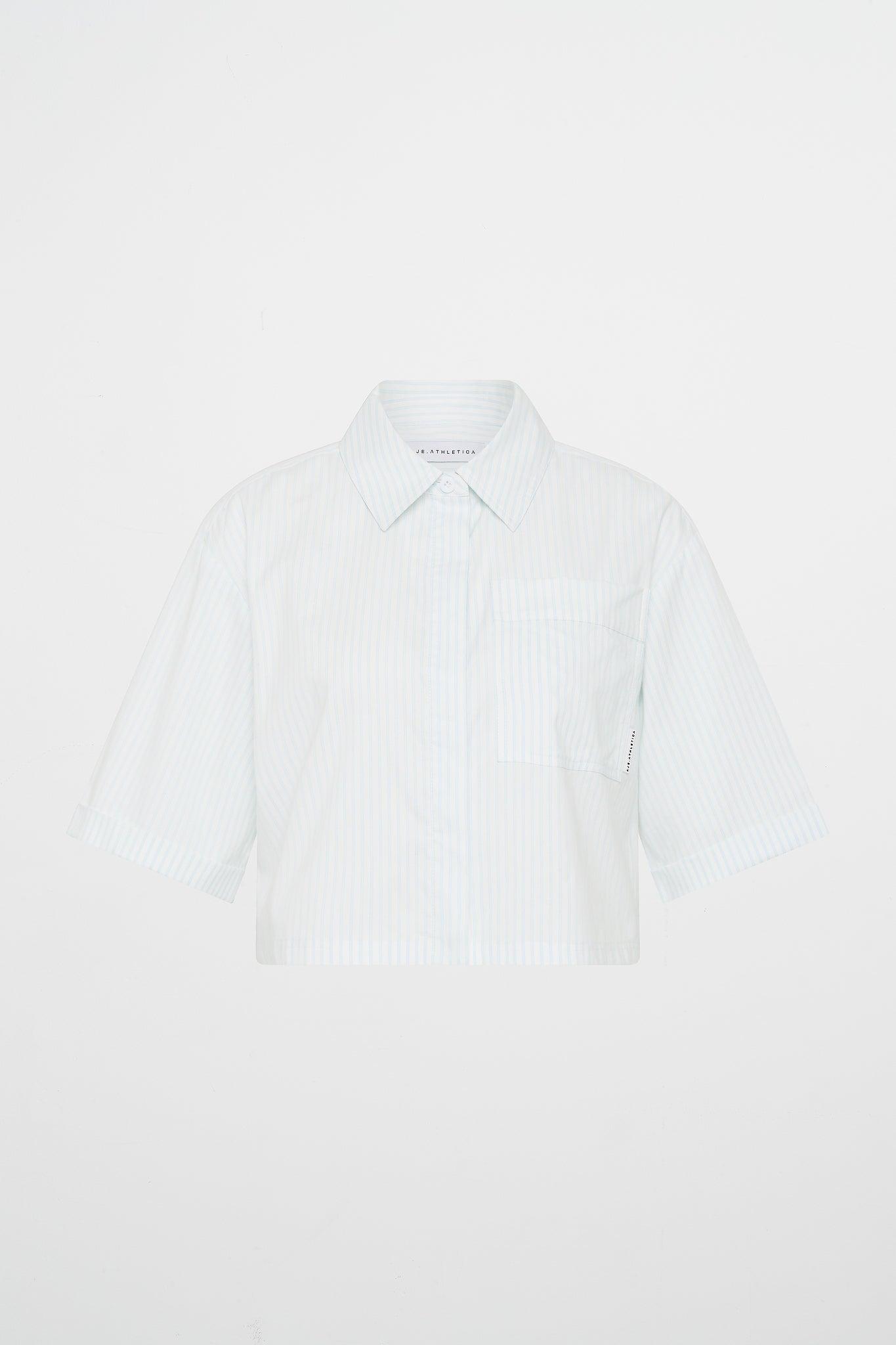 Cropped Striped Shirt 446 Product Image