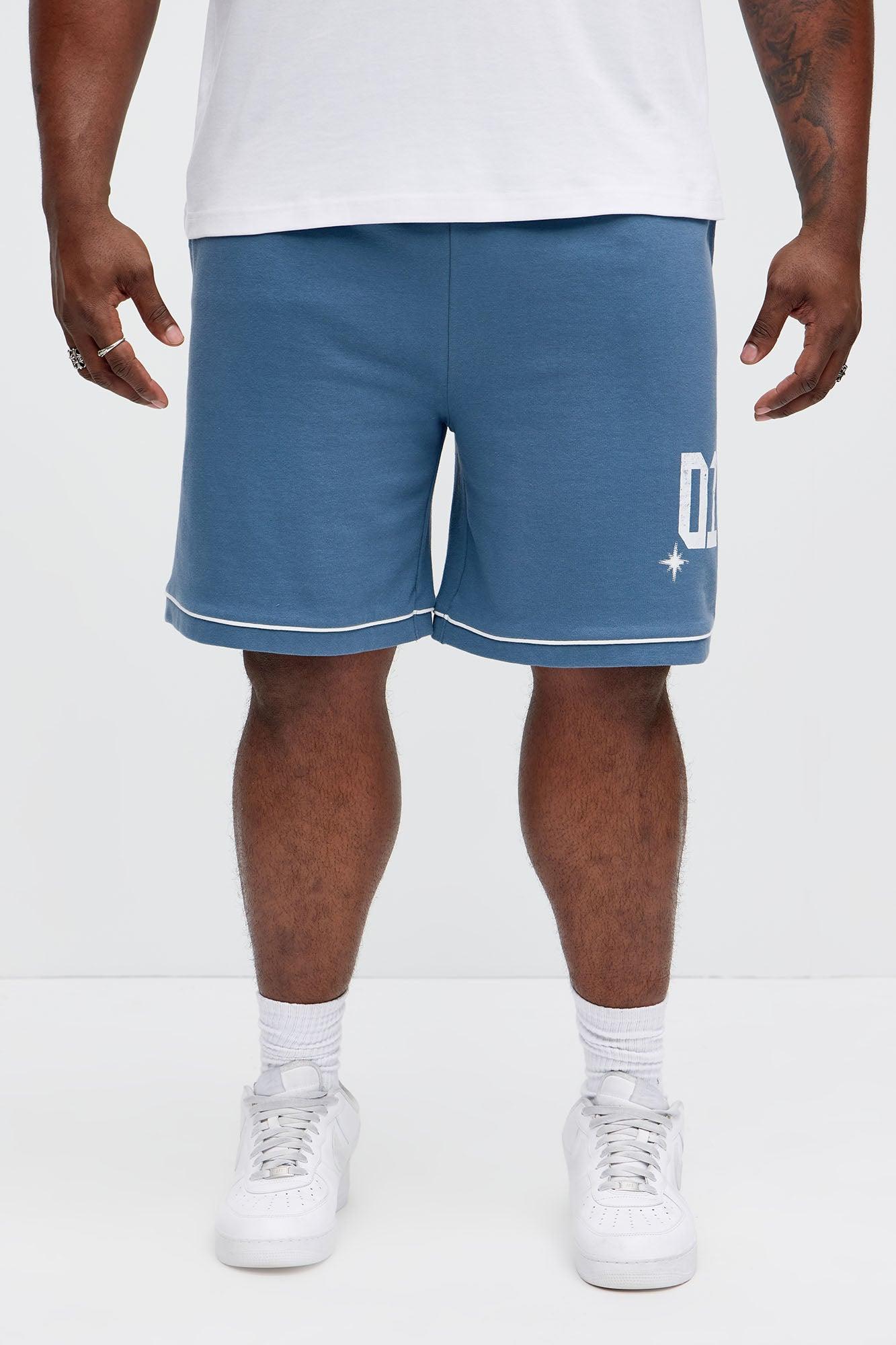 Embrace The New Sweatshorts - Blue Product Image