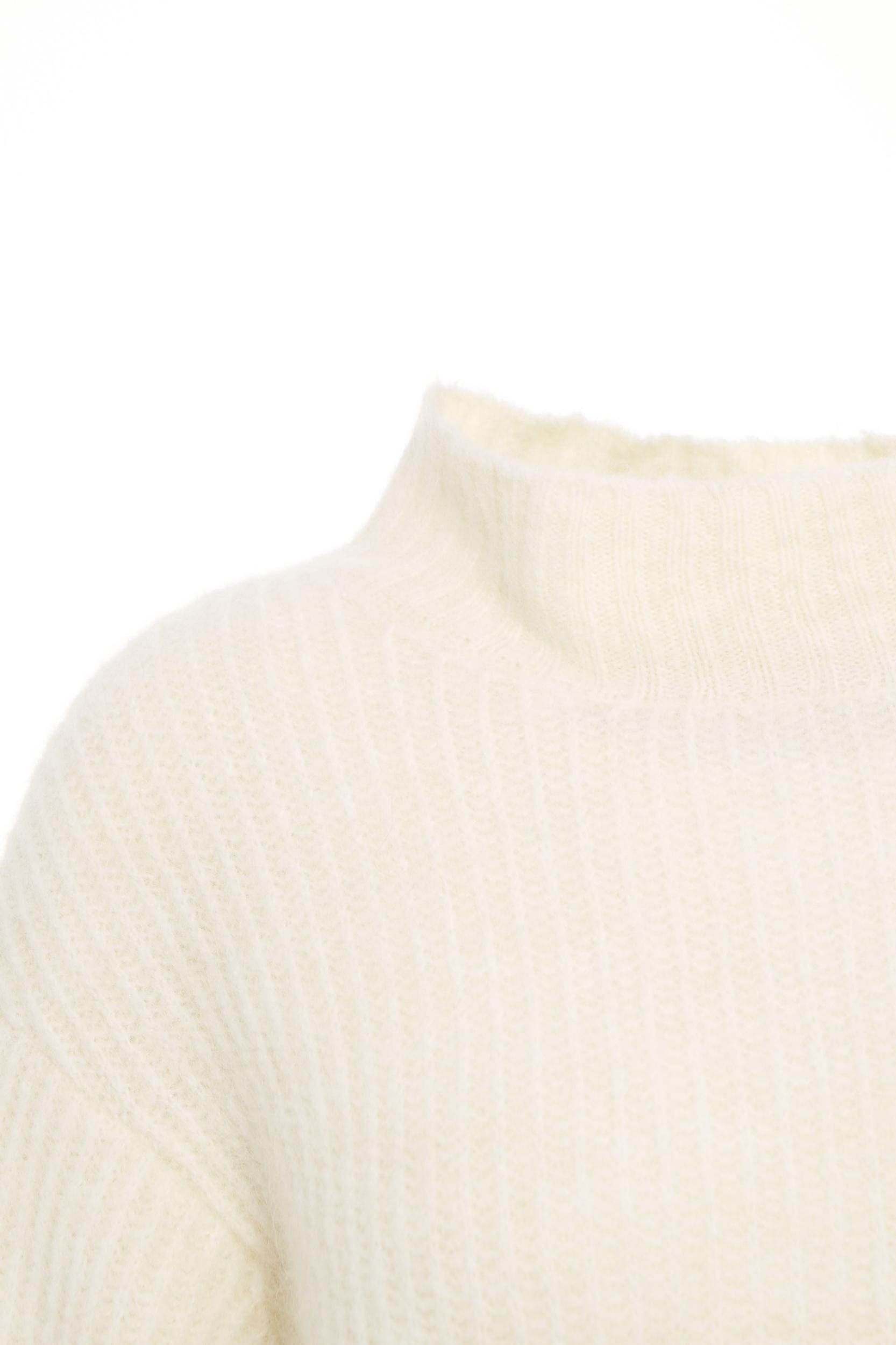 Wool Sweater with High Collar Product Image