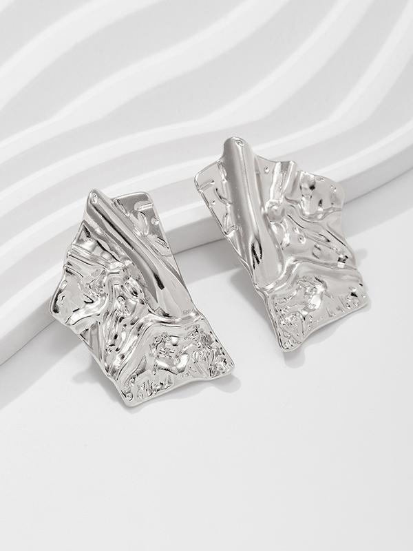 Normcore Geometric Drop Earrings Product Image