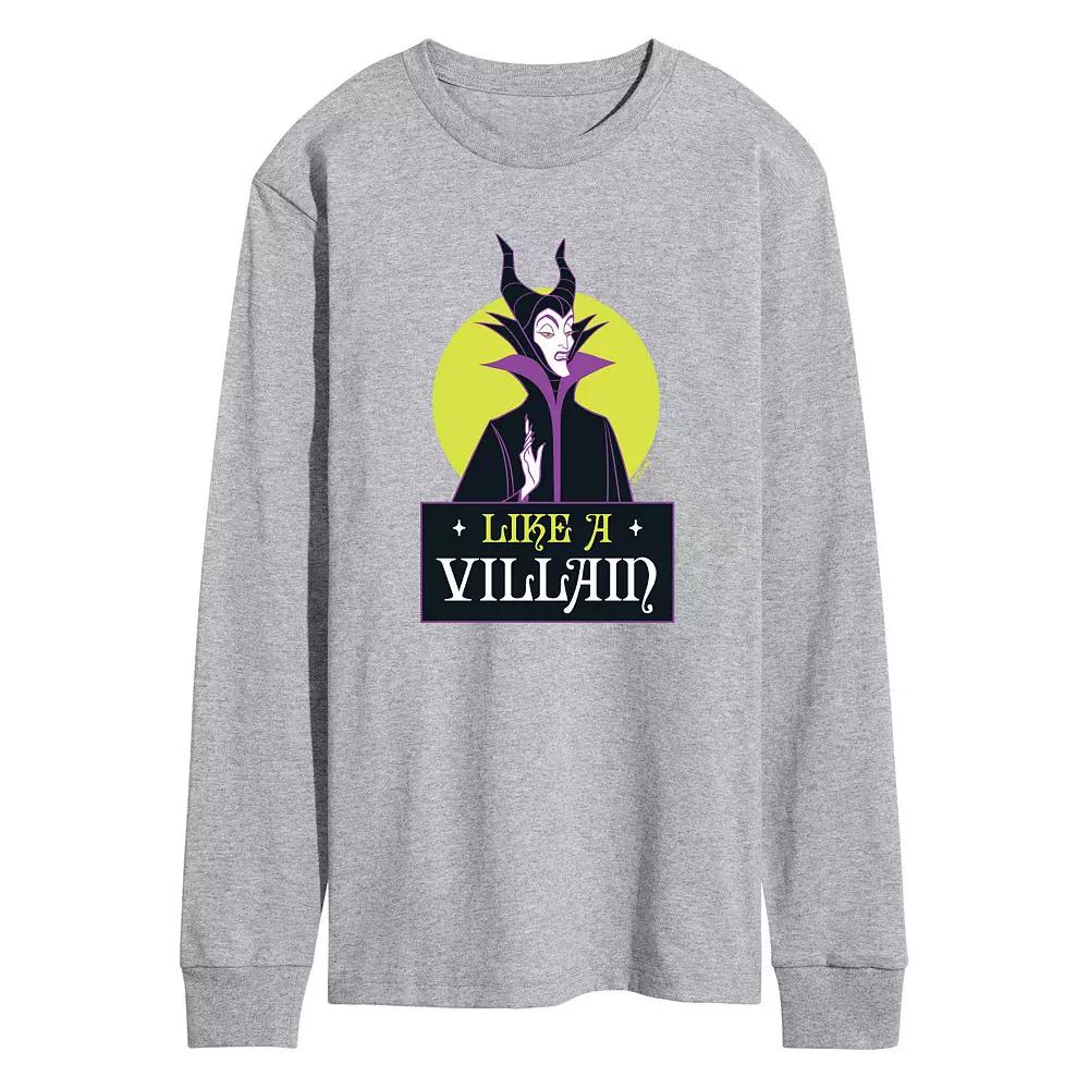 Disney Villains Men's Like a Villain Long Sleeve,  Product Image