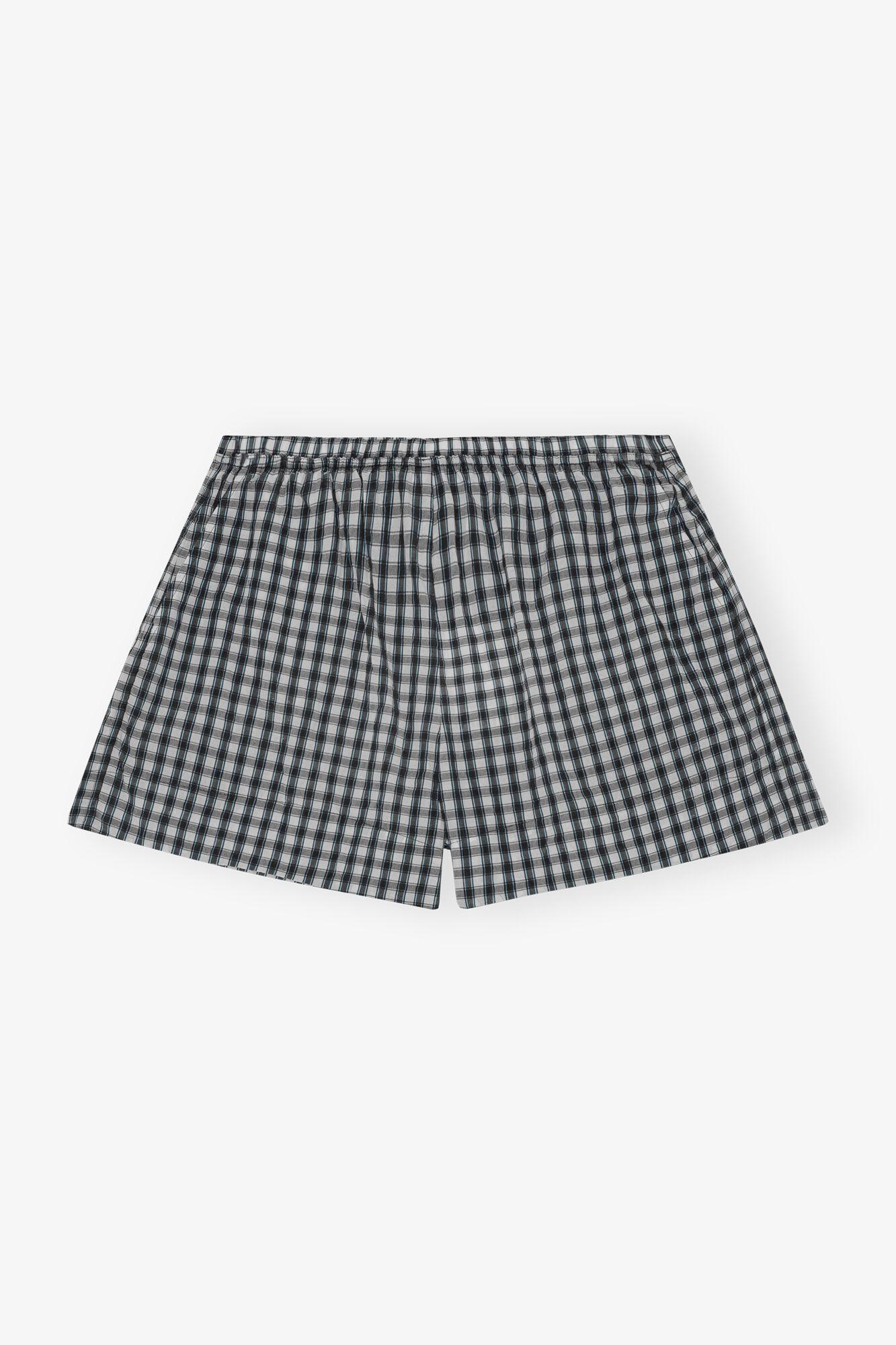Seersucker Check Elasticated Shorts Product Image