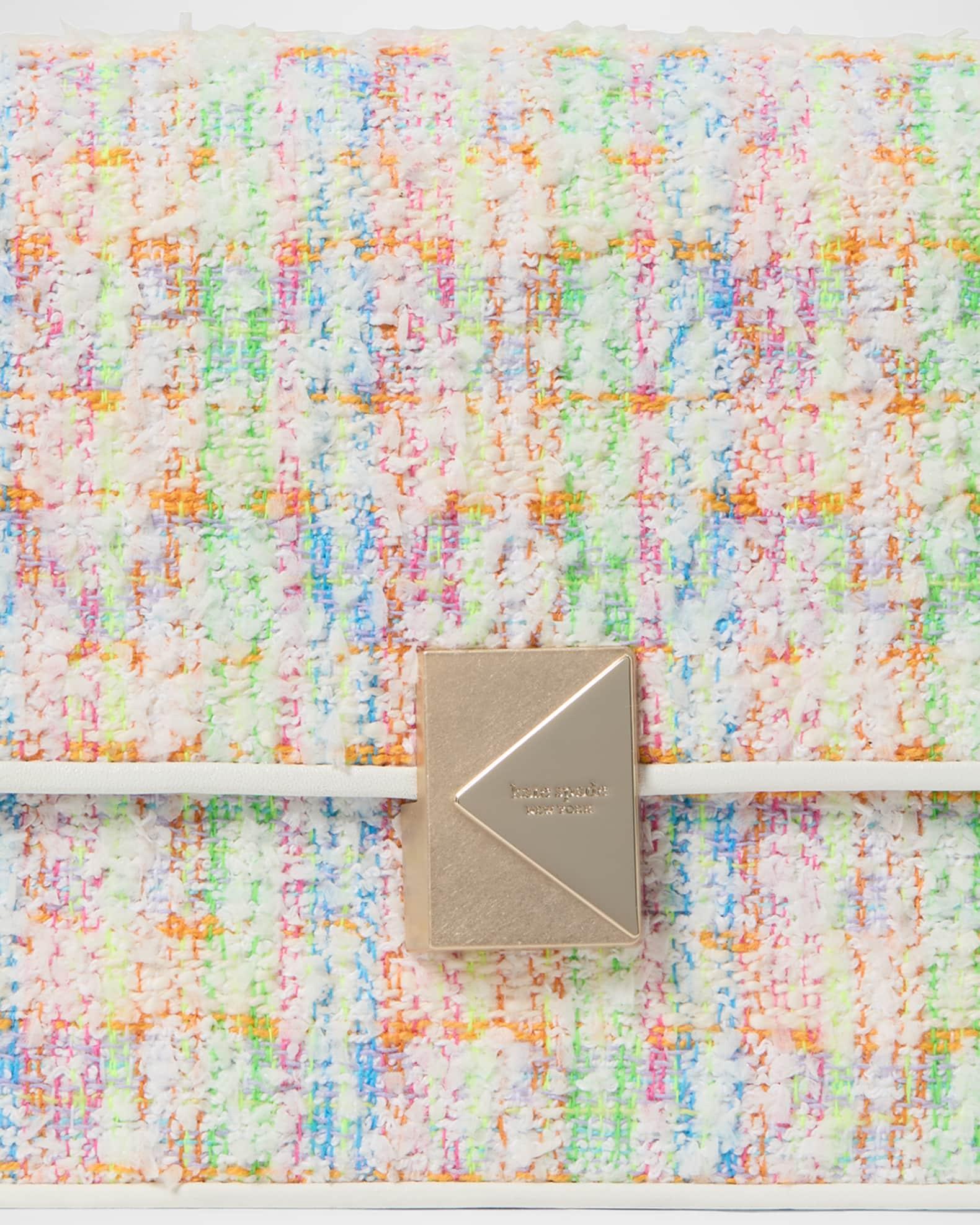 deco tweed chain shoulder bag  Product Image