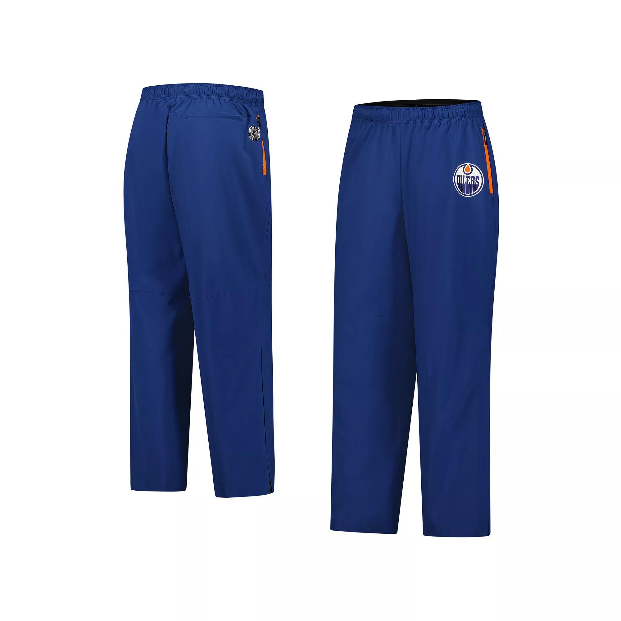Women's Fanatics  Royal Edmonton Oilers Rink Pants, Size: Small, Oil Blue Product Image